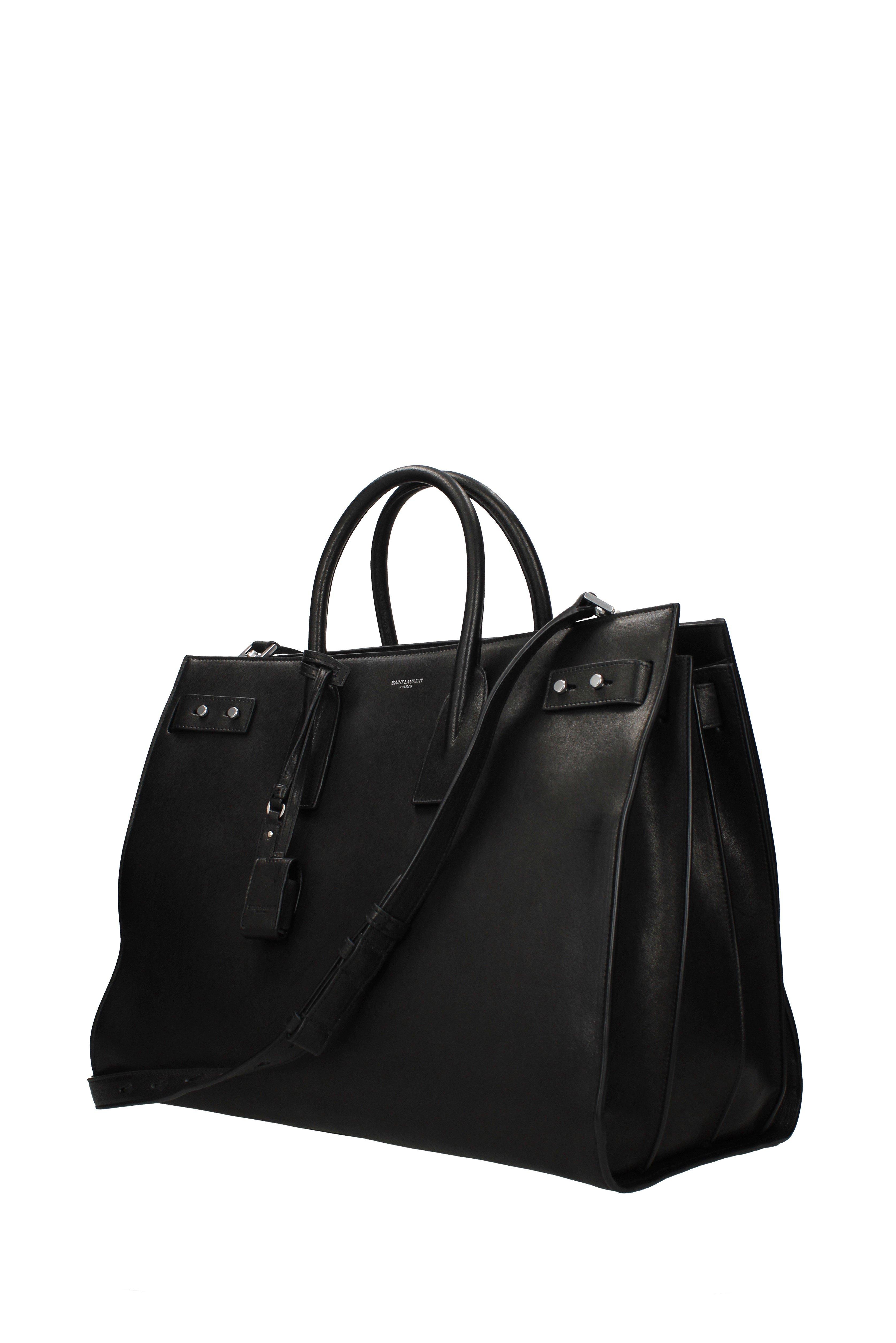 Saint Laurent Black Handbags for Men Lyst