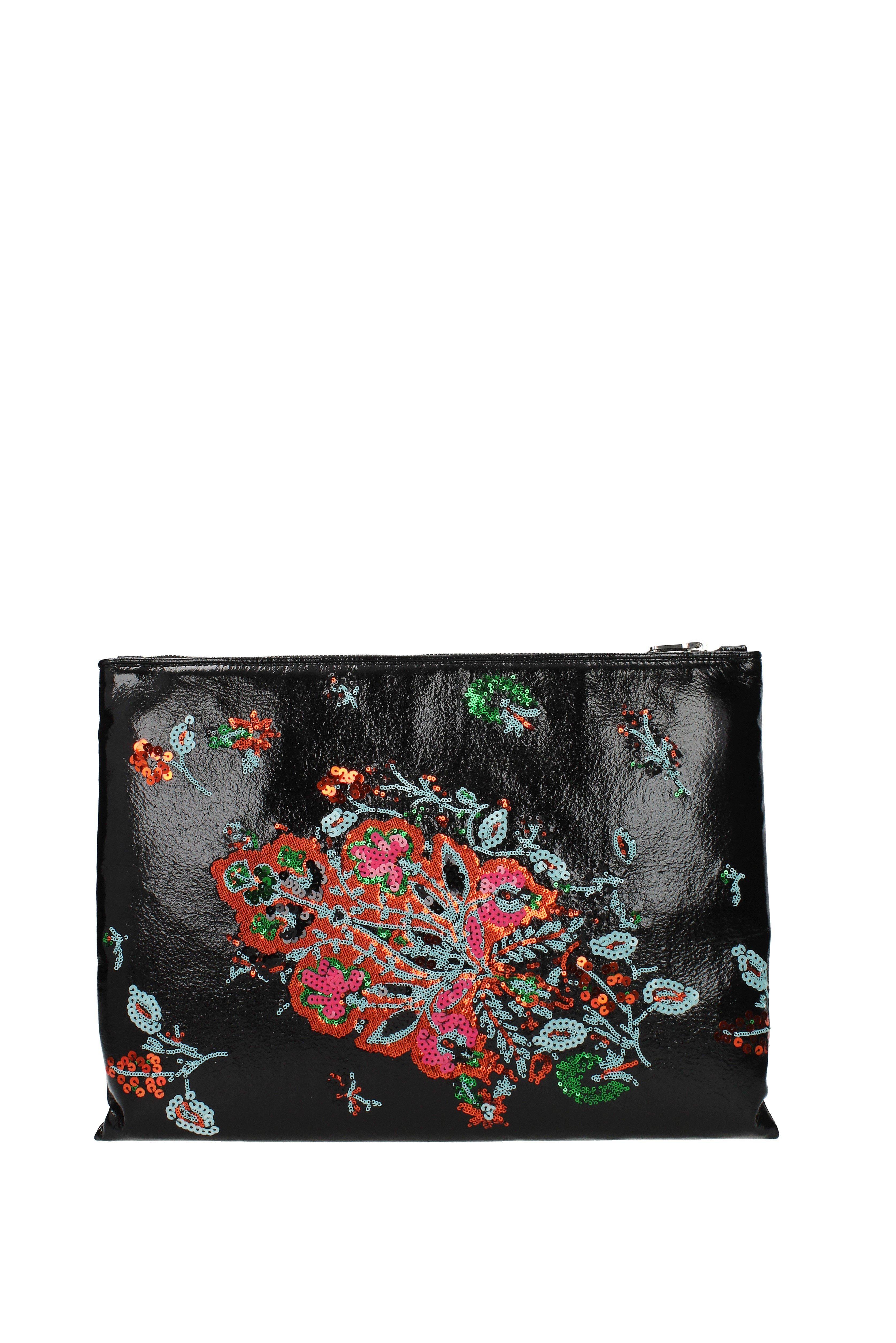 Miu Miu Leather Clutches Women Black Lyst