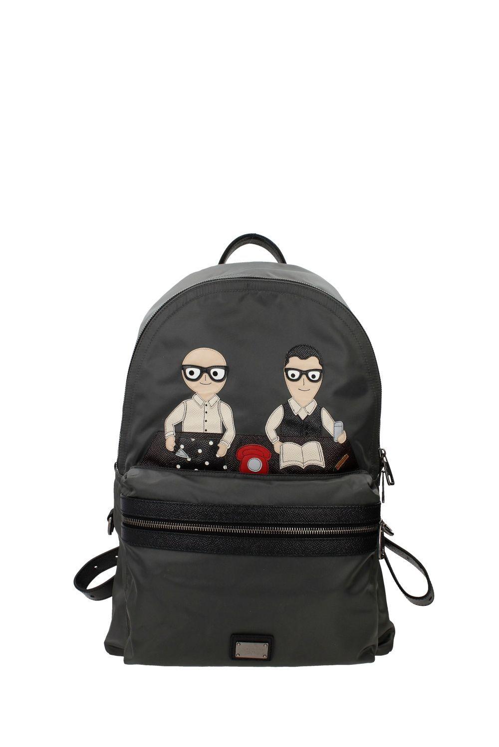 Dolce & Gabbana Backpack And Bumbags Patch D&g Family Men Gray in Black for  Men | Lyst Canada