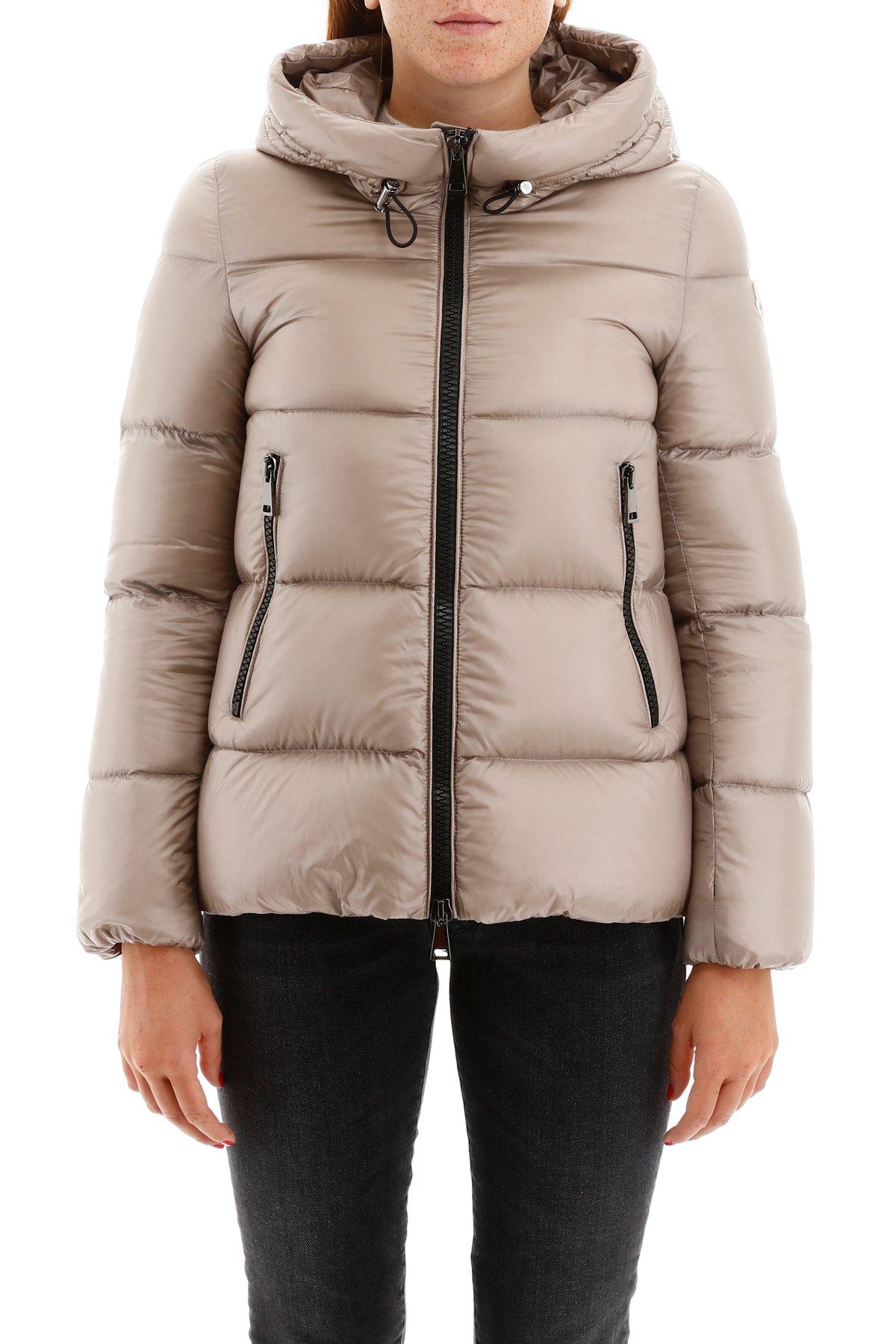 Moncler Seritte Puffer Jacket in Natural | Lyst