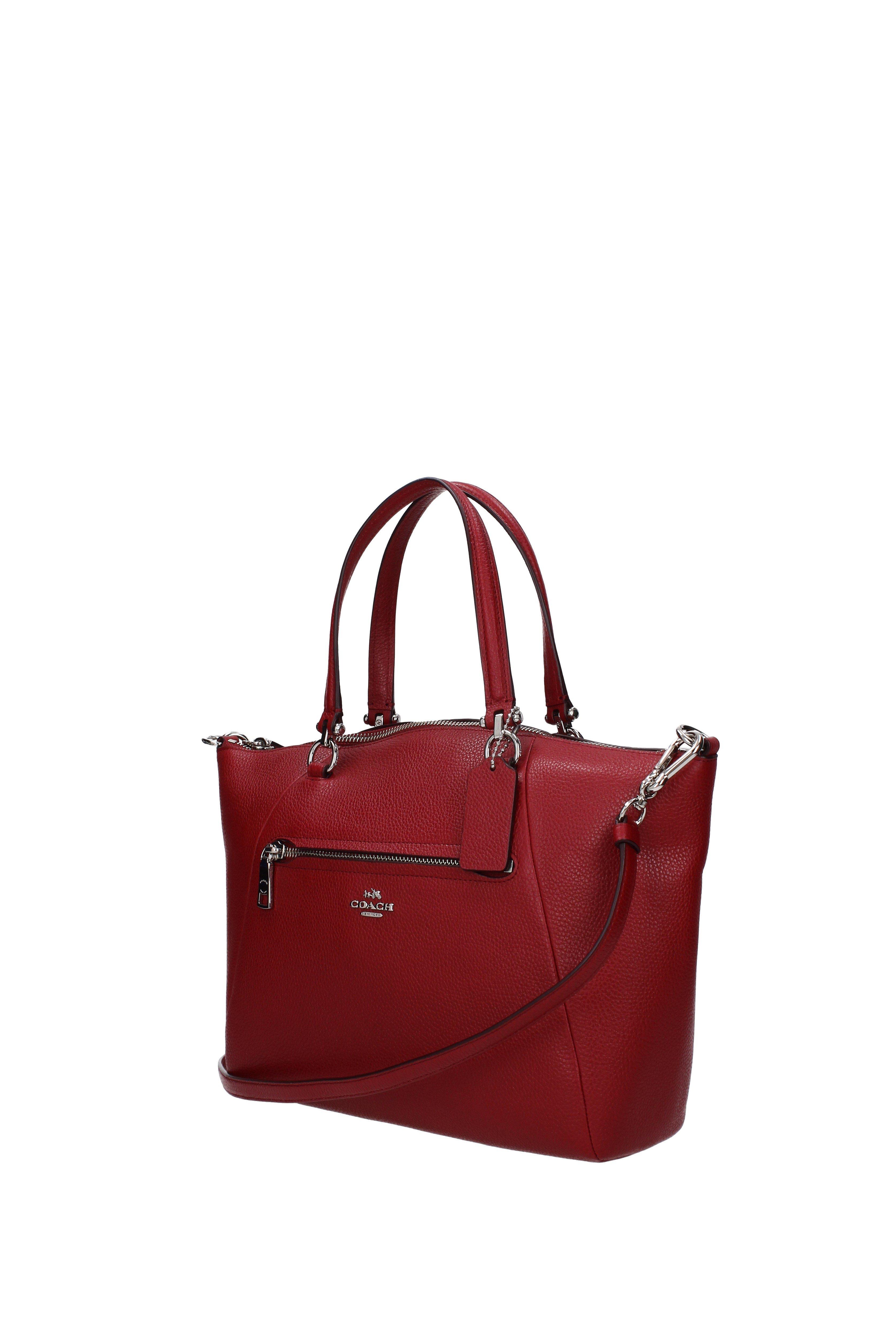 COACH Handbags Women Red in Red Lyst