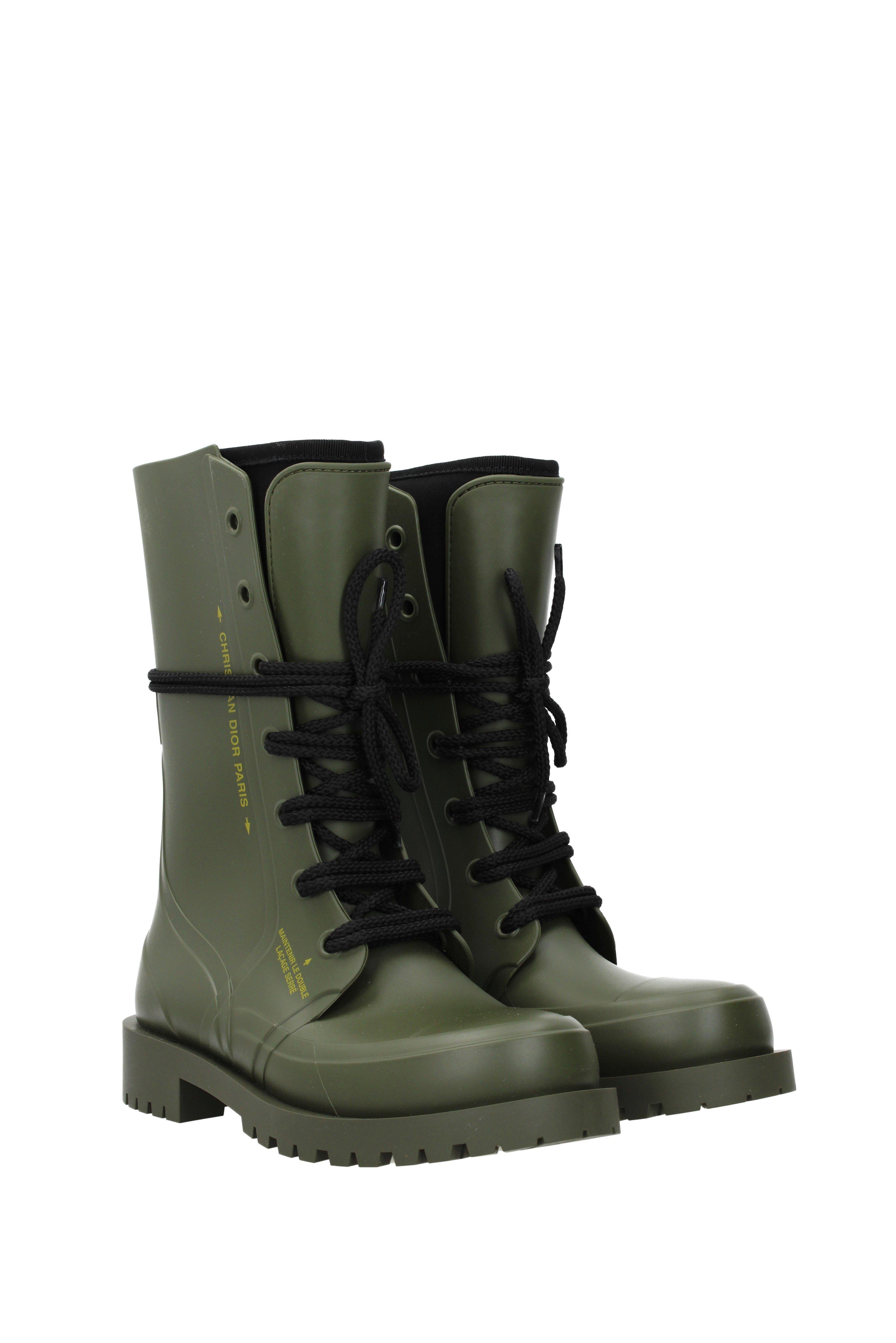 dior green boots