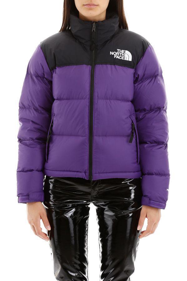 north face purple jacket womens