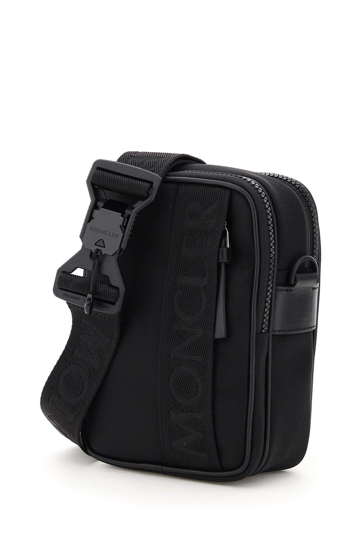 Moncler Synthetic Basic Detour Small Crossbody Bag in Black for Men Lyst