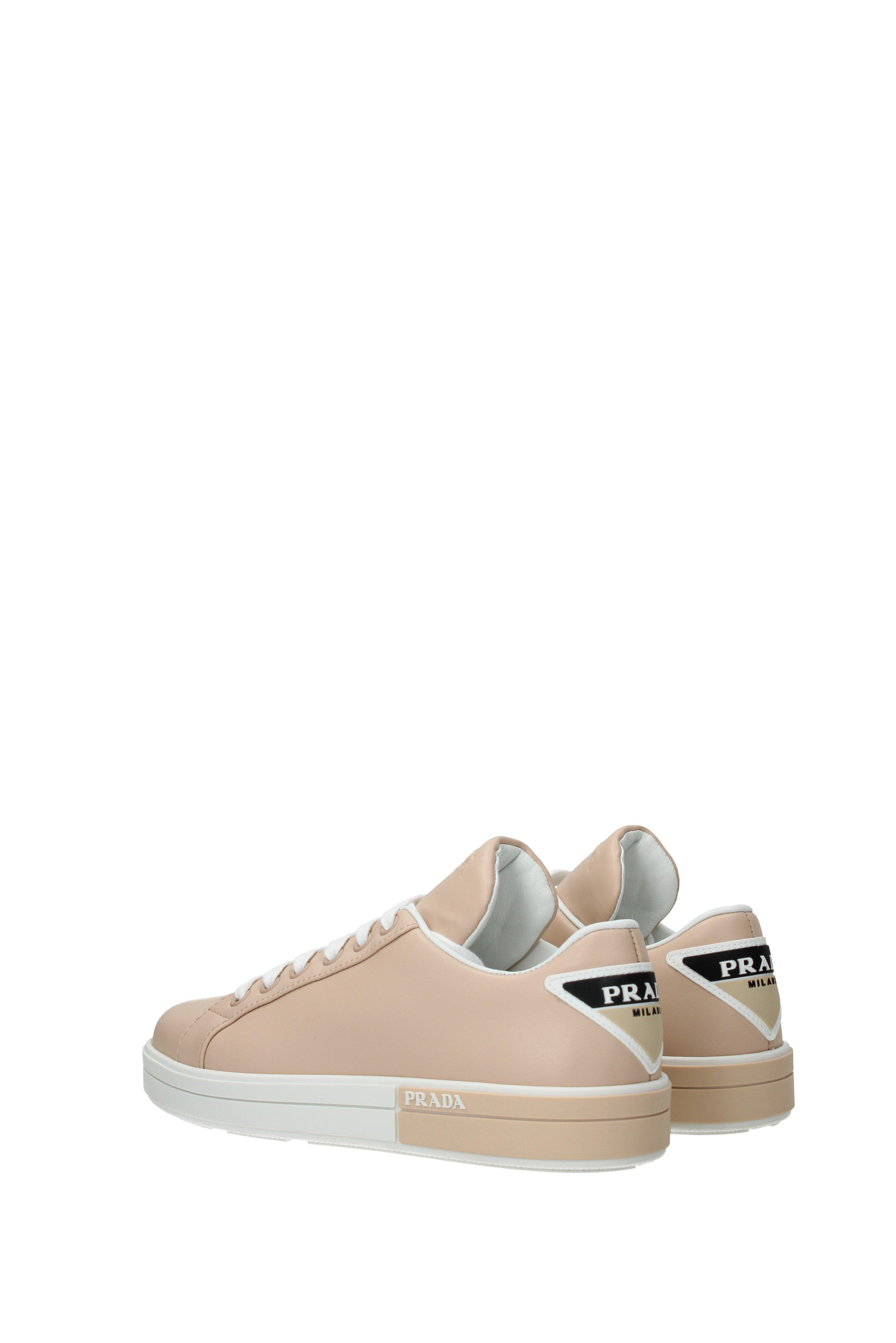 prada beige trainers
