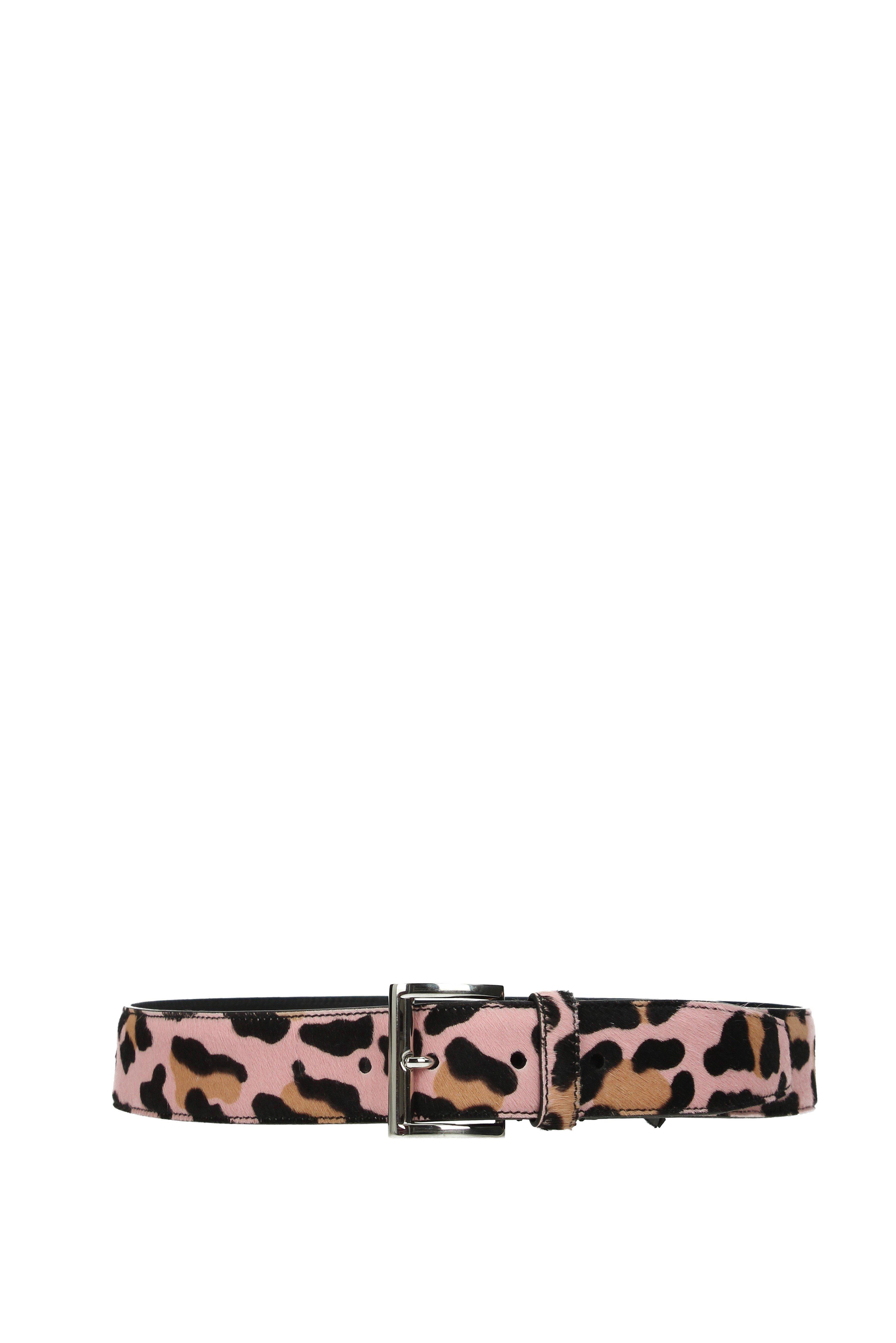pink prada belt