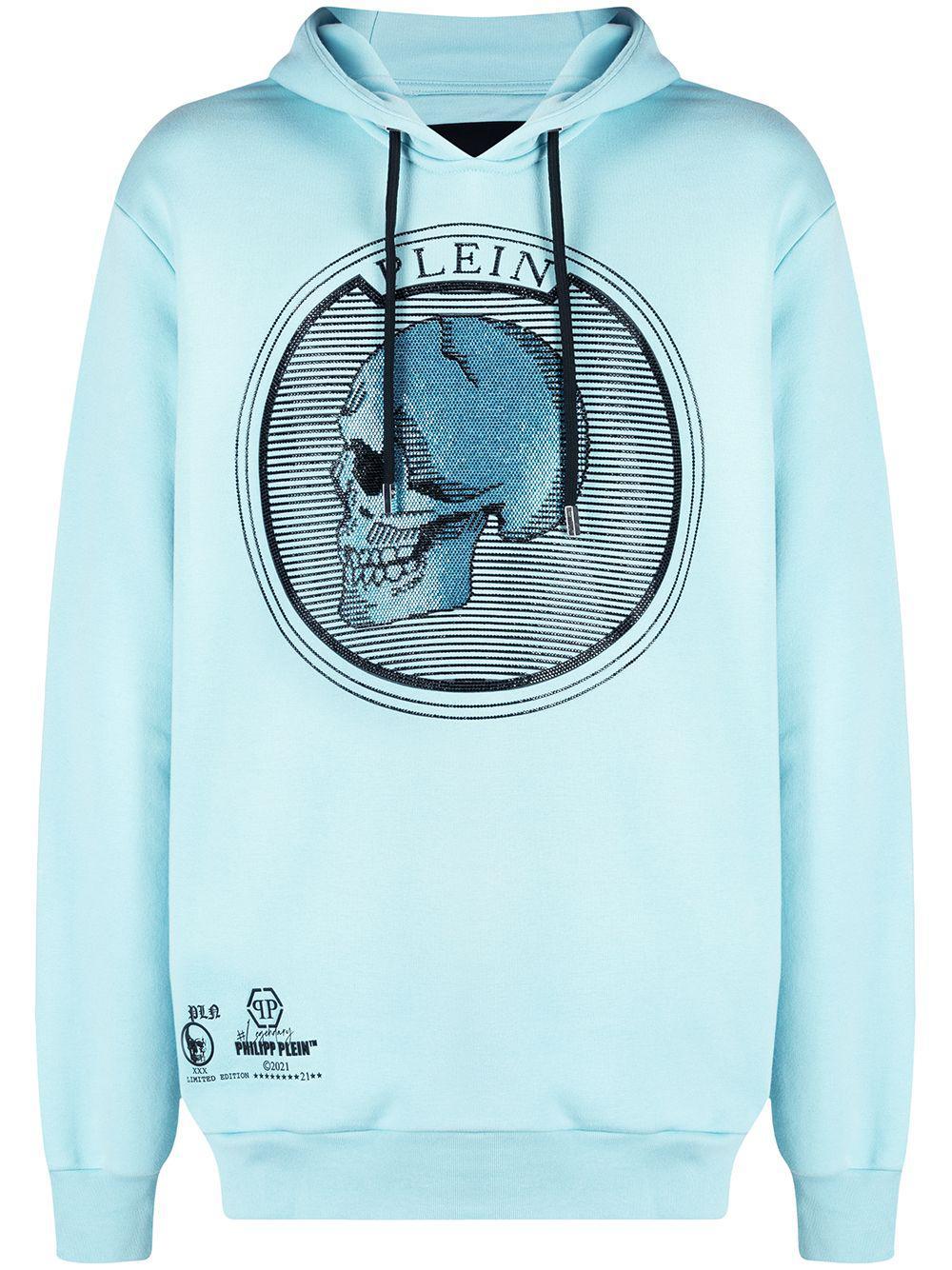 philipp plein hoodie skull