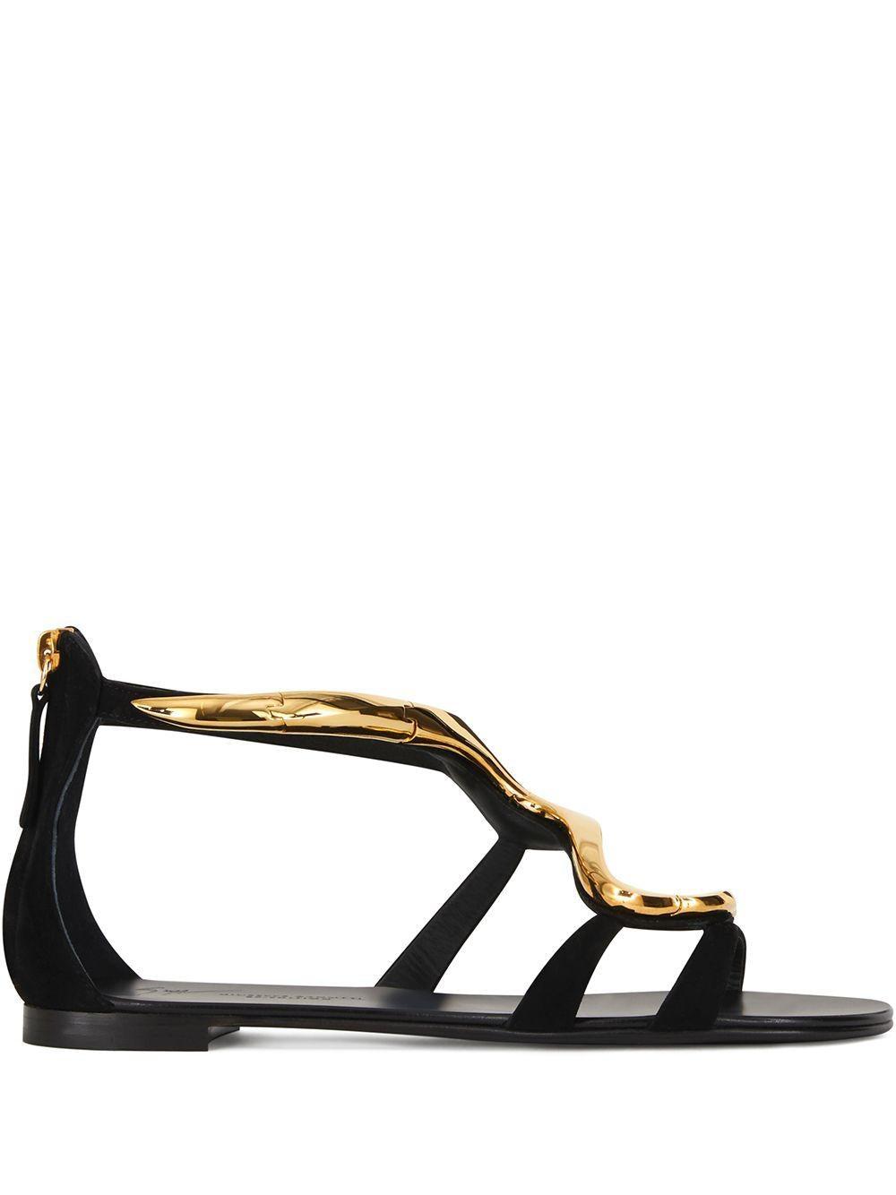 Giuseppe Zanotti Womens I900013 Flat Sandal