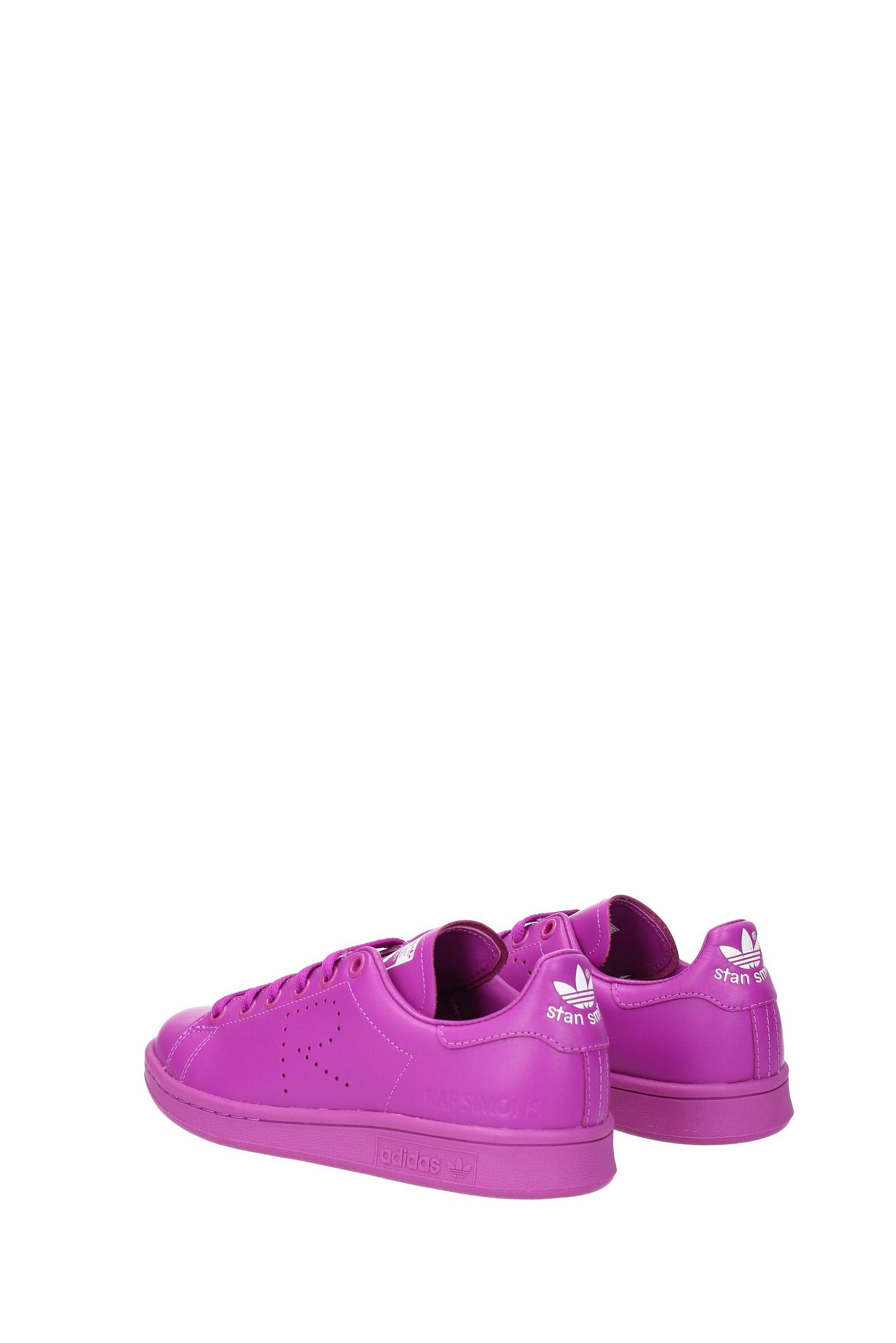 raf simons stan smith purple