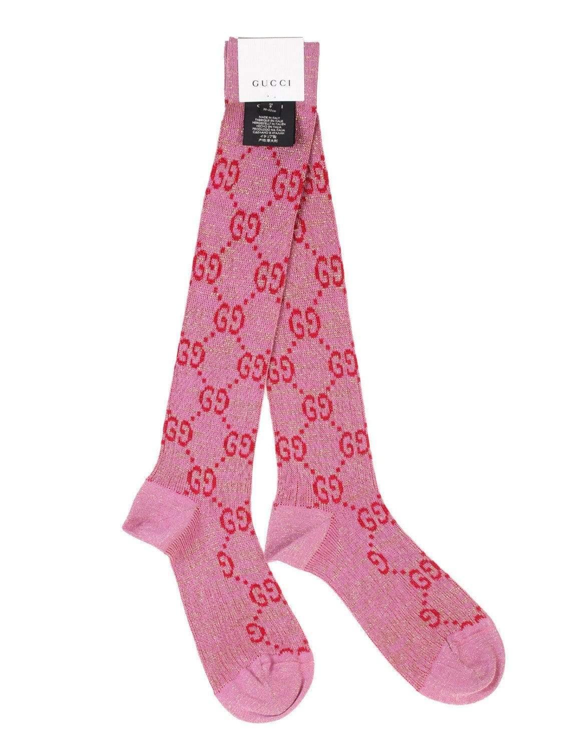 hot pink gucci socks