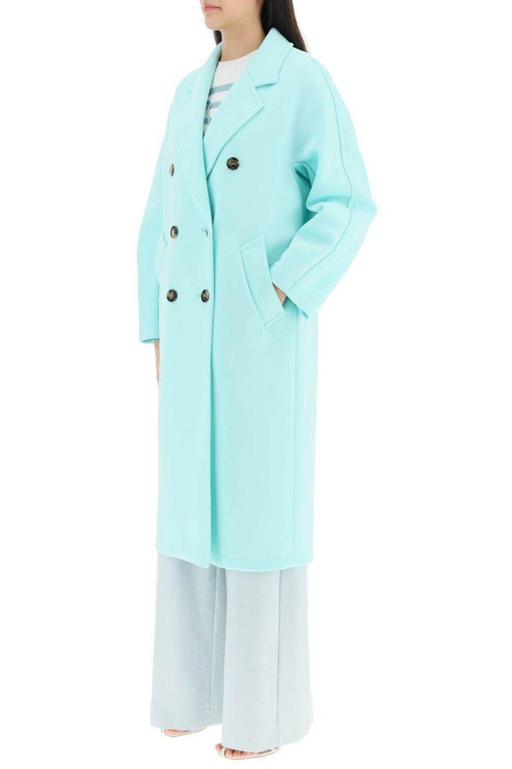 Max Mara Cotton 101801 Icon Coat In Jersey in Green - Save 3 