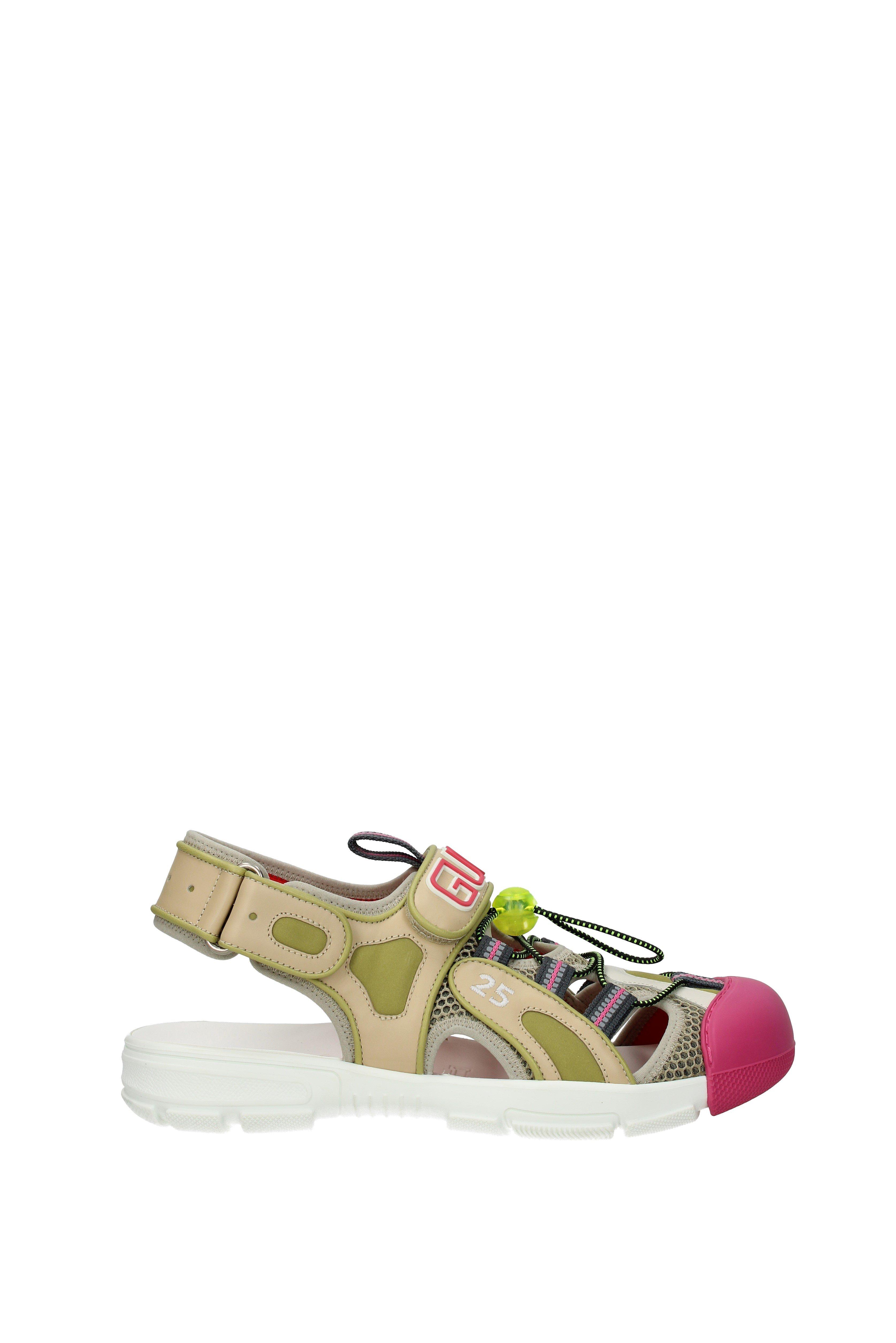 tan gucci sandals