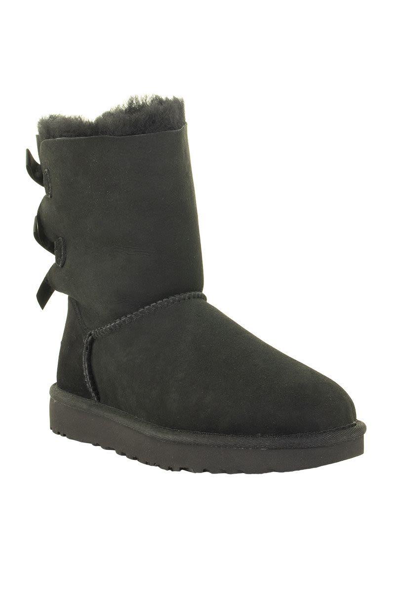 black ugg bailey bow boots
