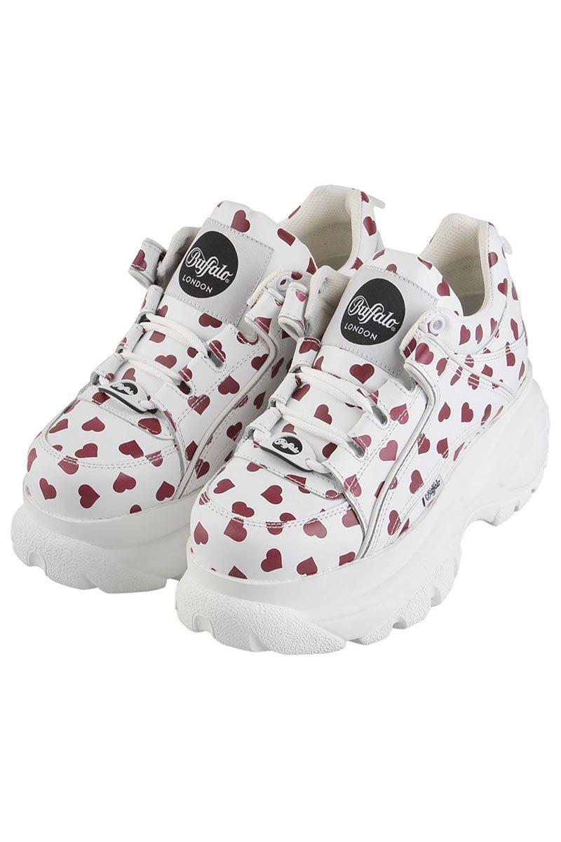 buffalo london heart sneakers