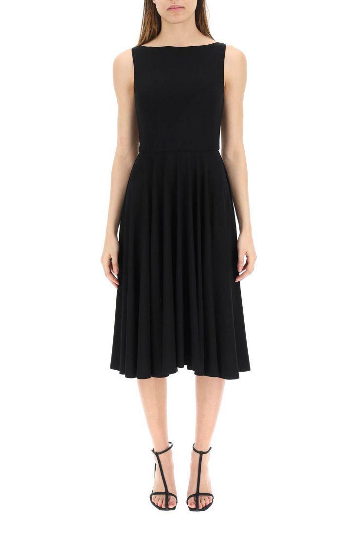 Sportmax Synthetic Radice Jersey Midi 