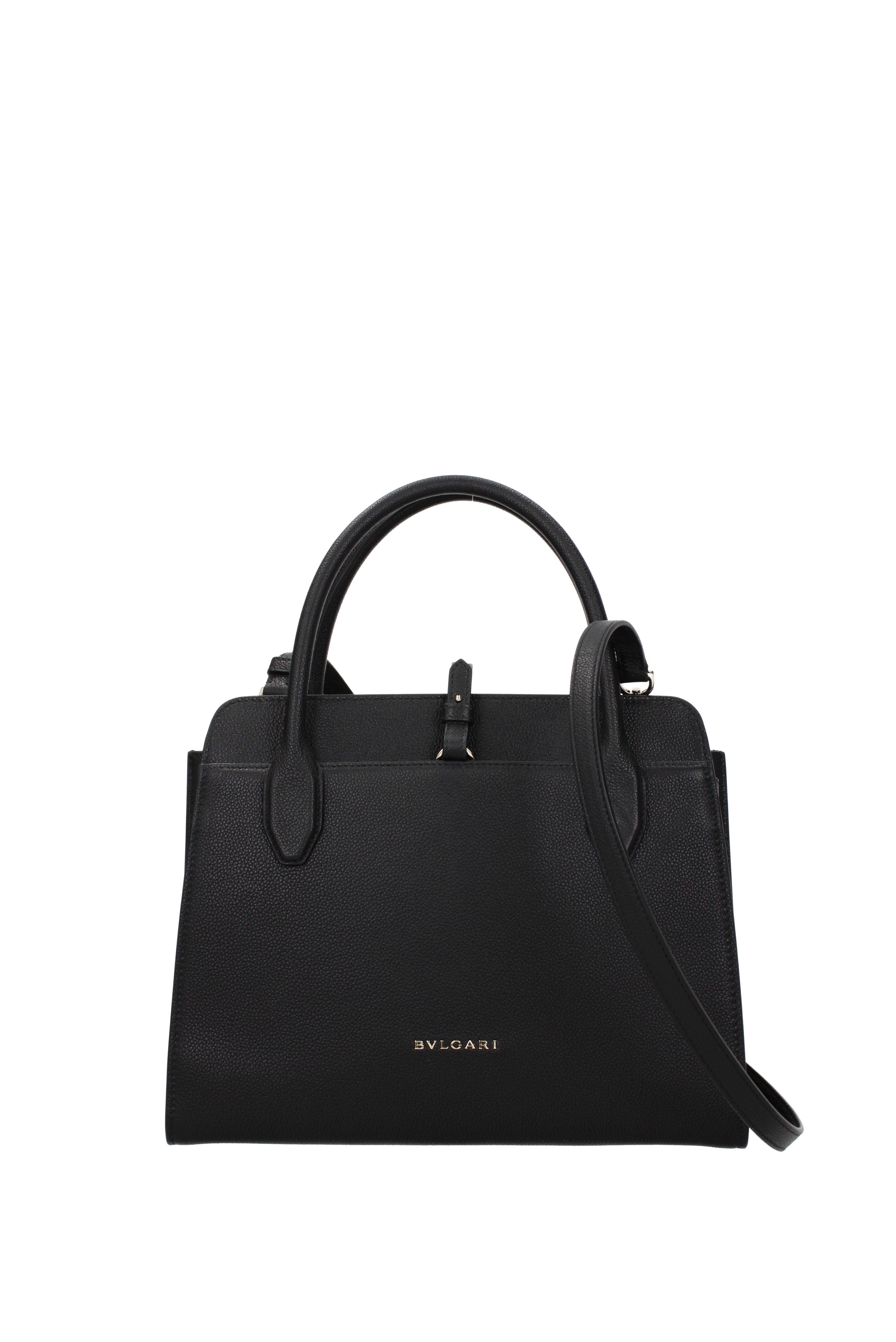 bvlgari black handbags