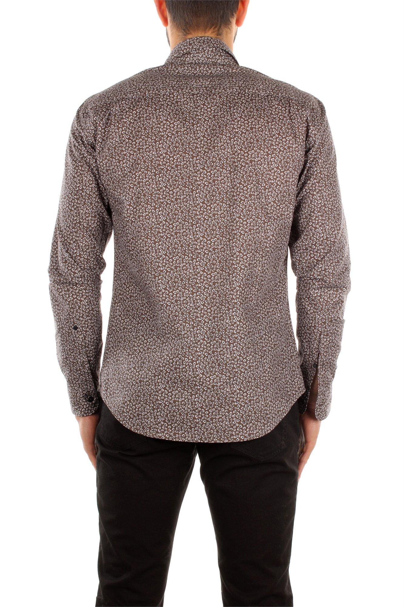 Ermenegildo Zegna Shirts Men Brown in Brown for Men Lyst