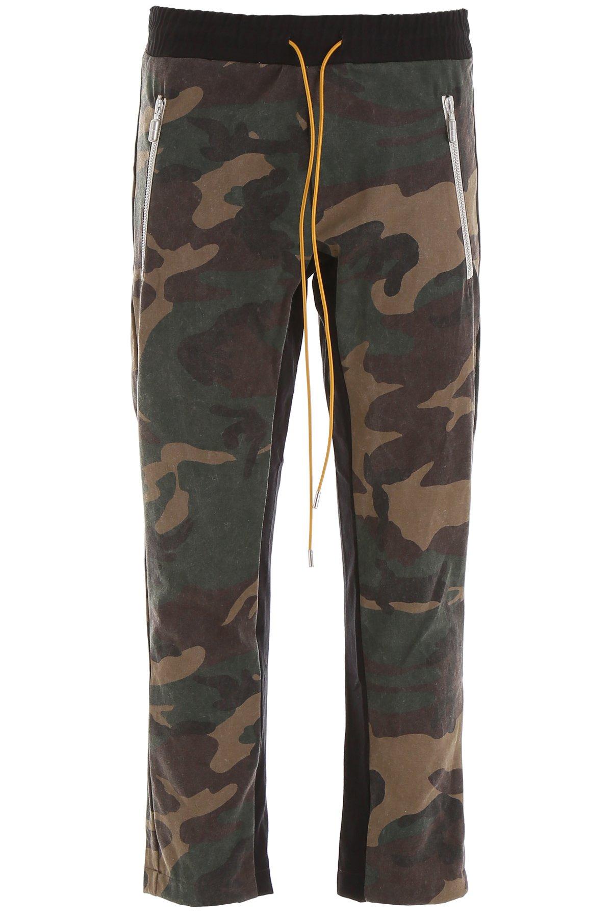 Rhude Cotton Camouflage joggers for Men Lyst