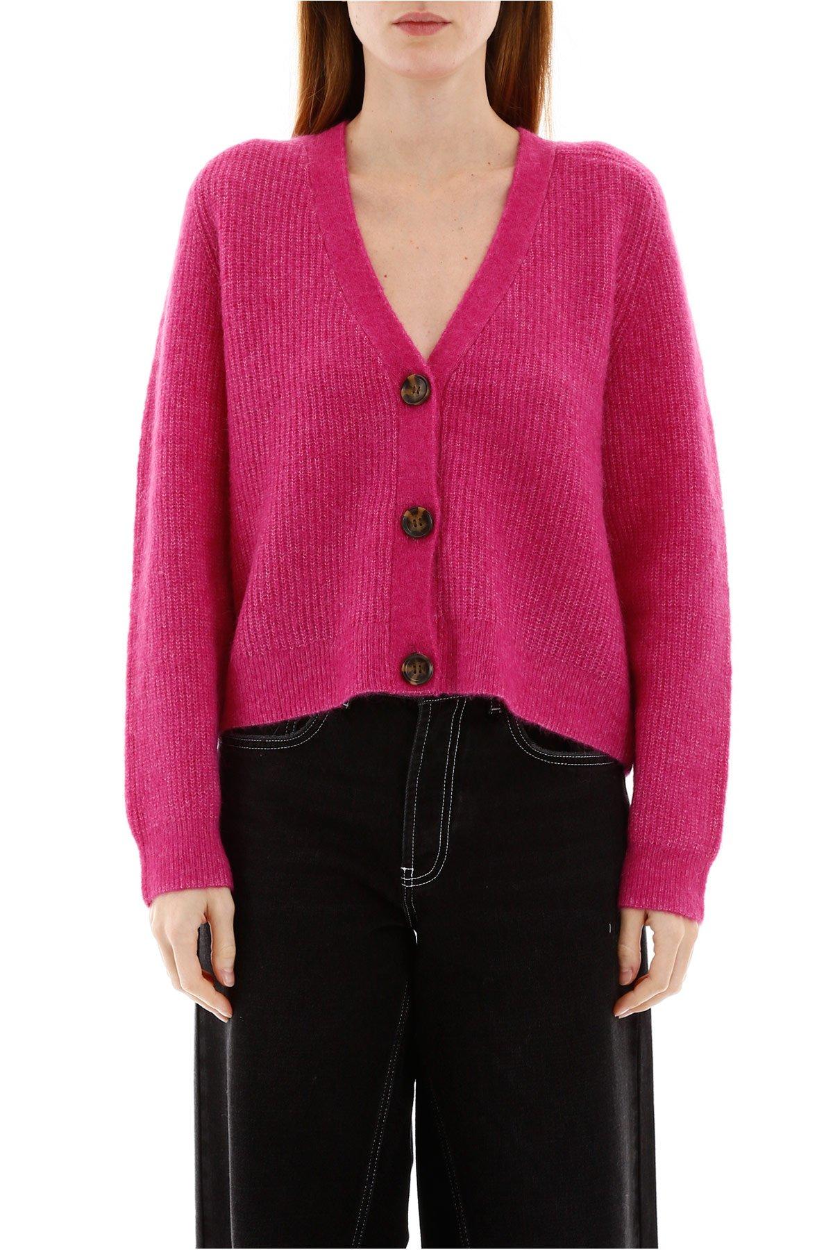 fuschia pink cardigans