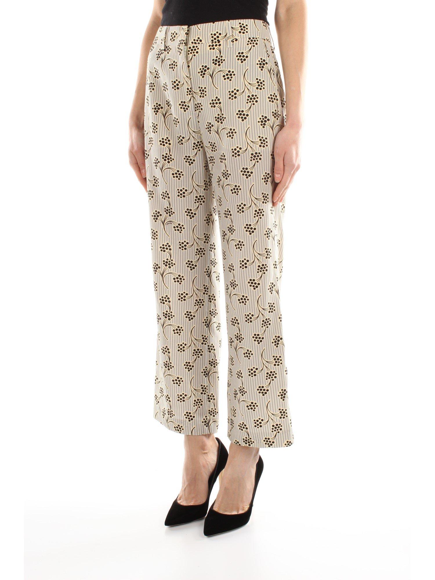 Prada Casual Trousers Women Heavenly in Natural - Lyst