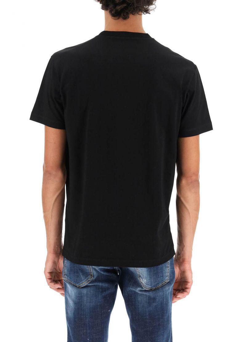 DSquared² Cotton Globetrotter T-shirt in Black for Men - Save 19 