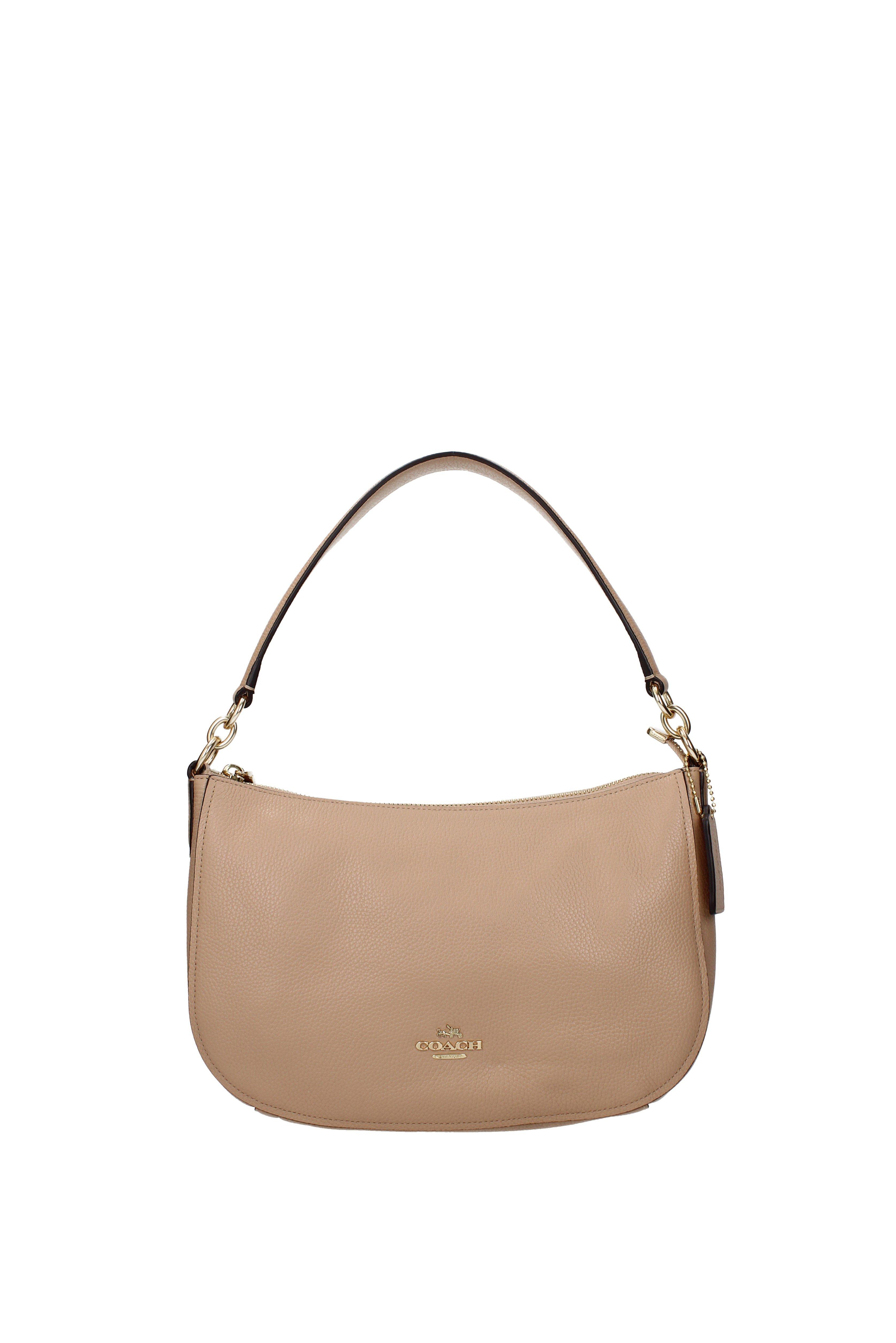 COACH Beige Handbags in Natural Lyst