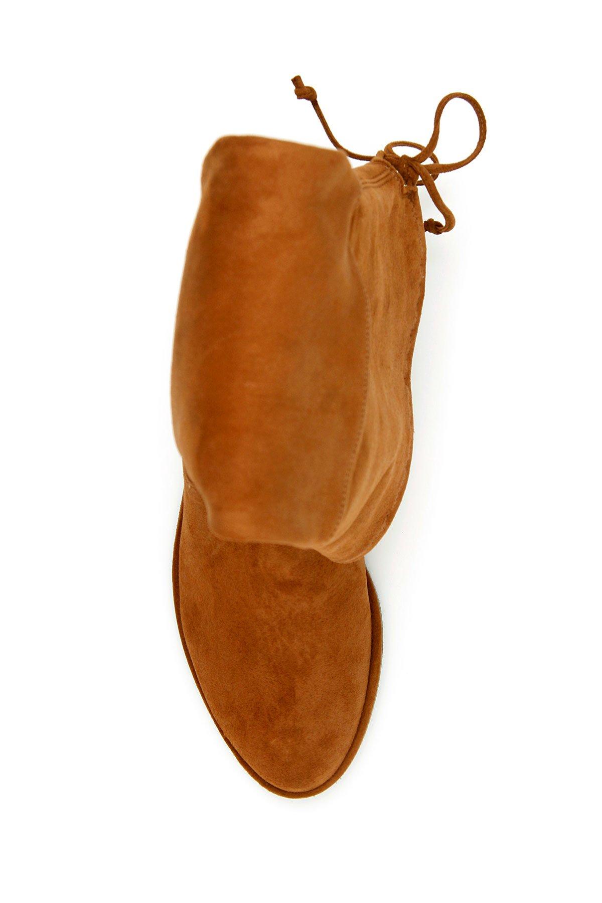 stuart weitzman lowland walnut suede