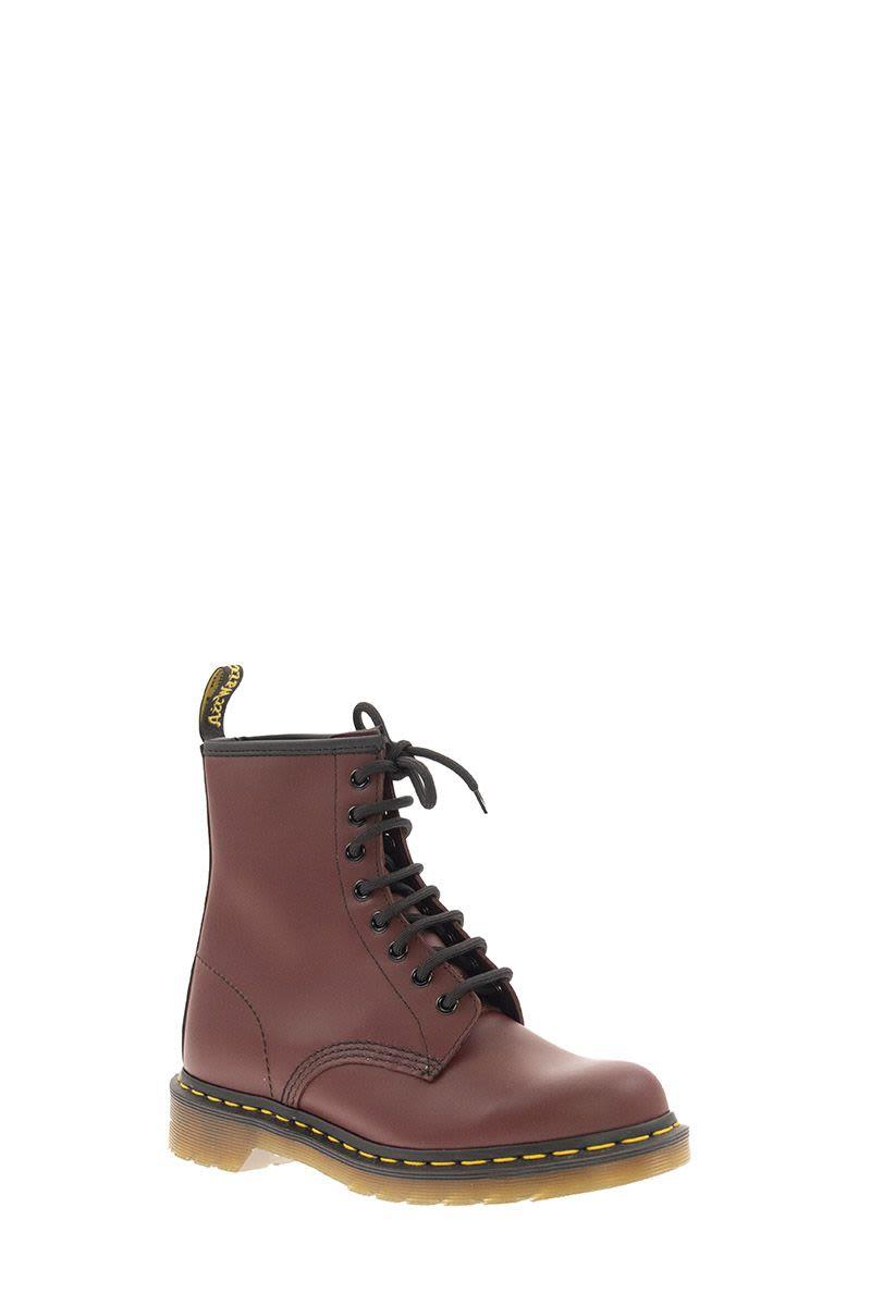 dr martens smooth cherry red