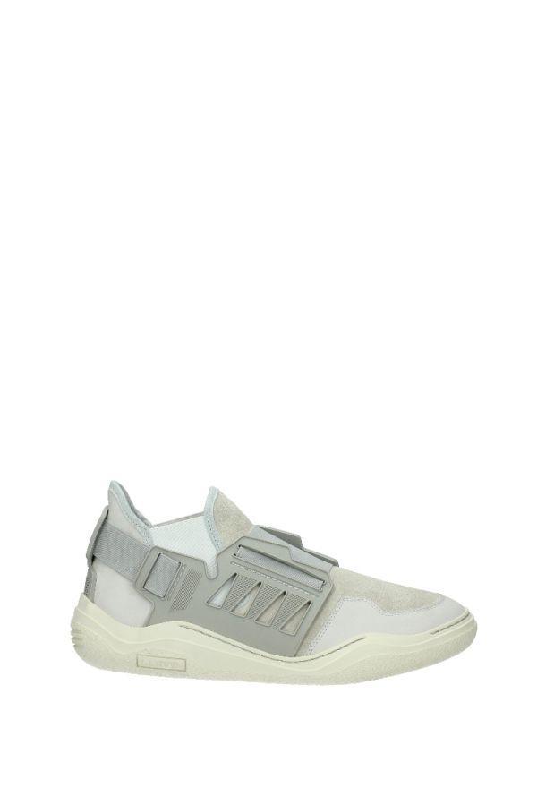 grey lanvin trainers