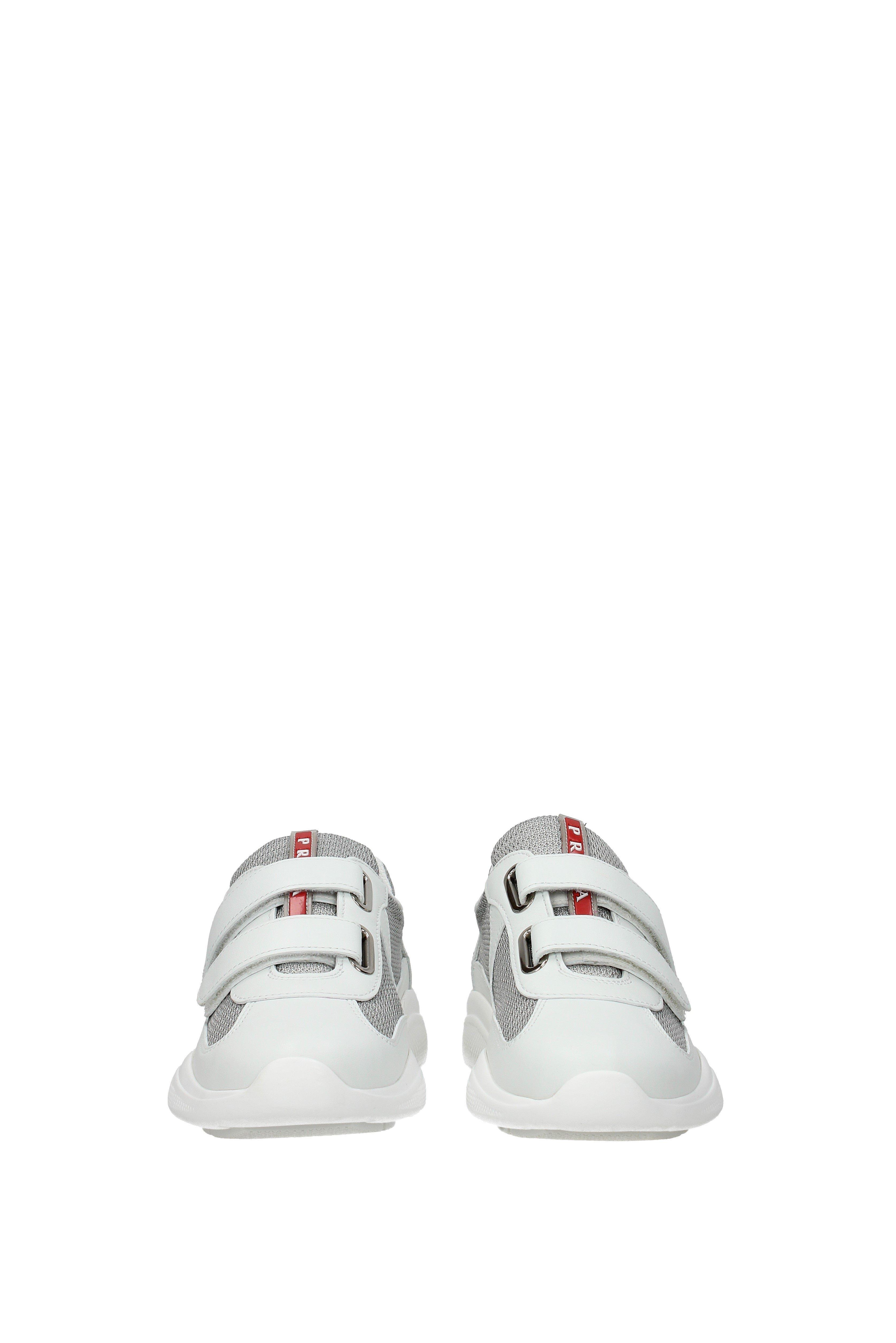 prada trainers womens white