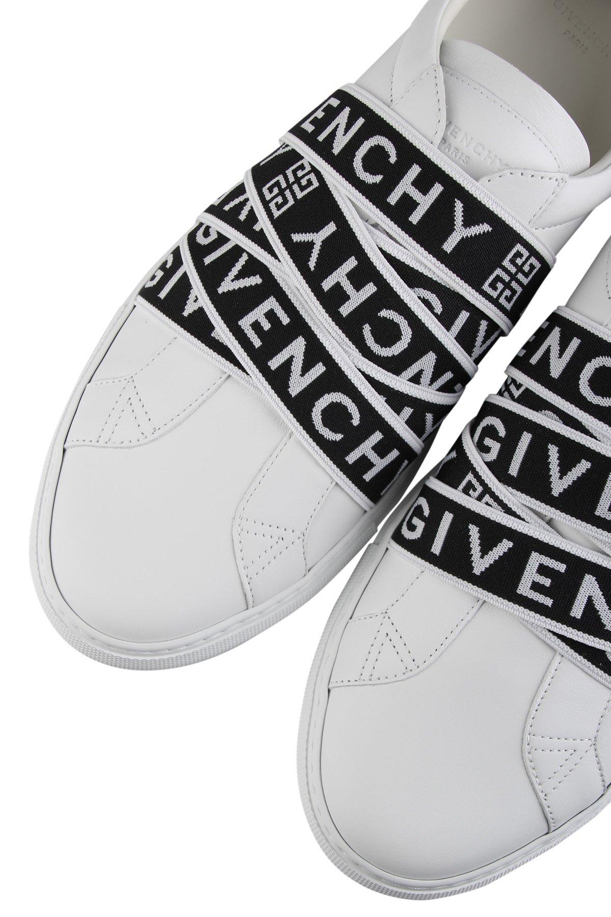 givenchy 4g shoelace sneakers in leather
