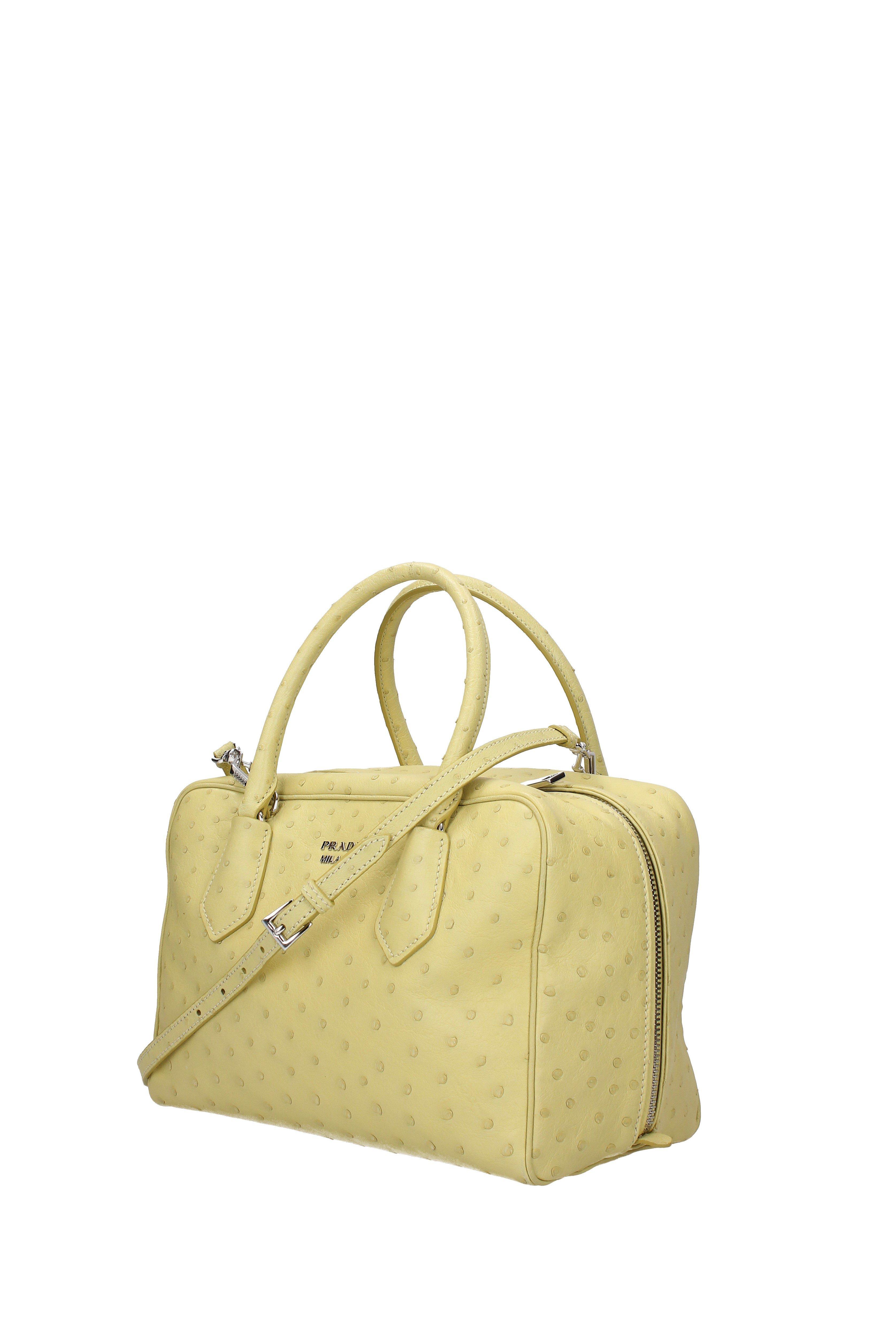 Prada Handbags Women Yellow Lyst