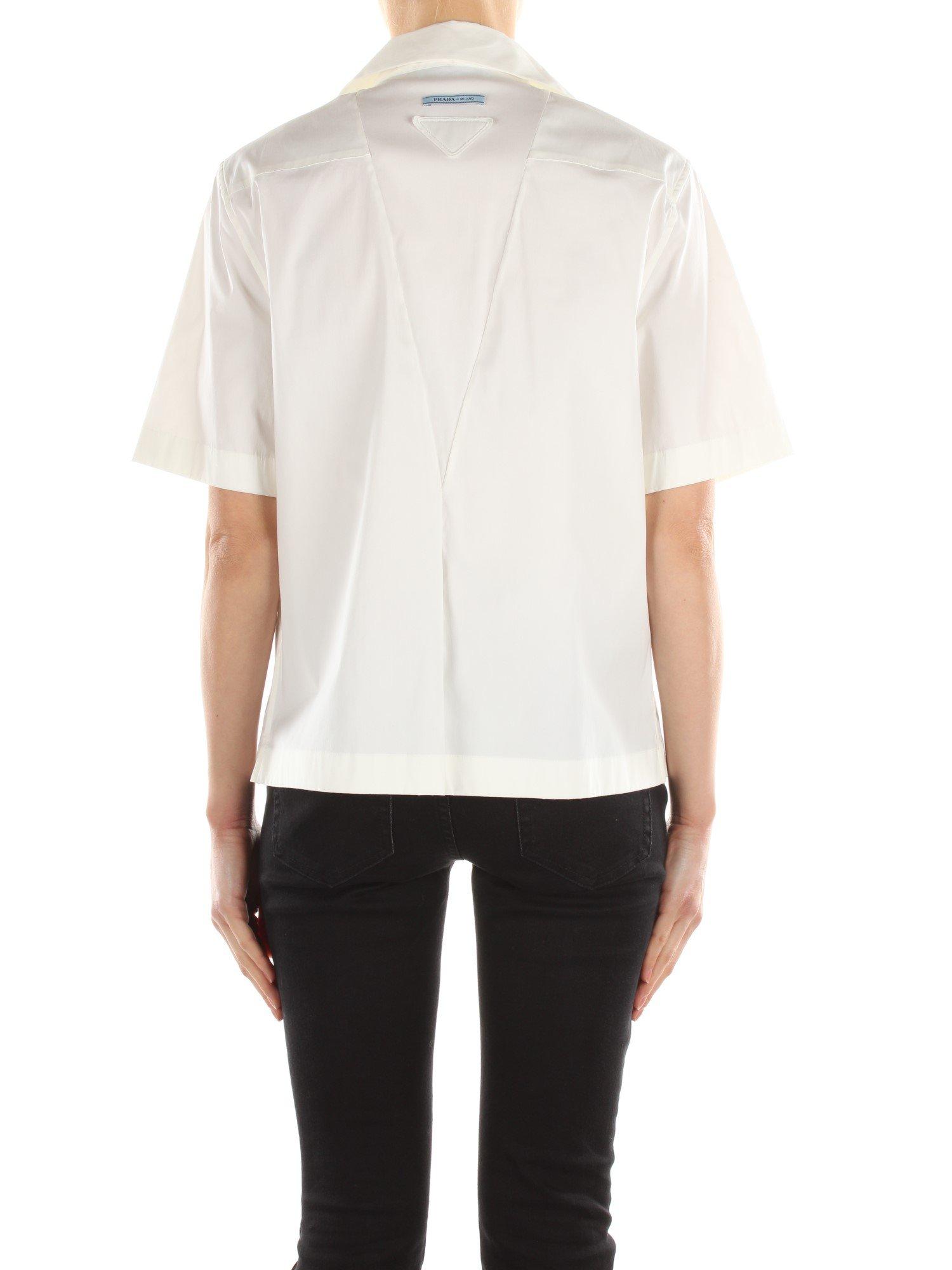 prada white shirt
