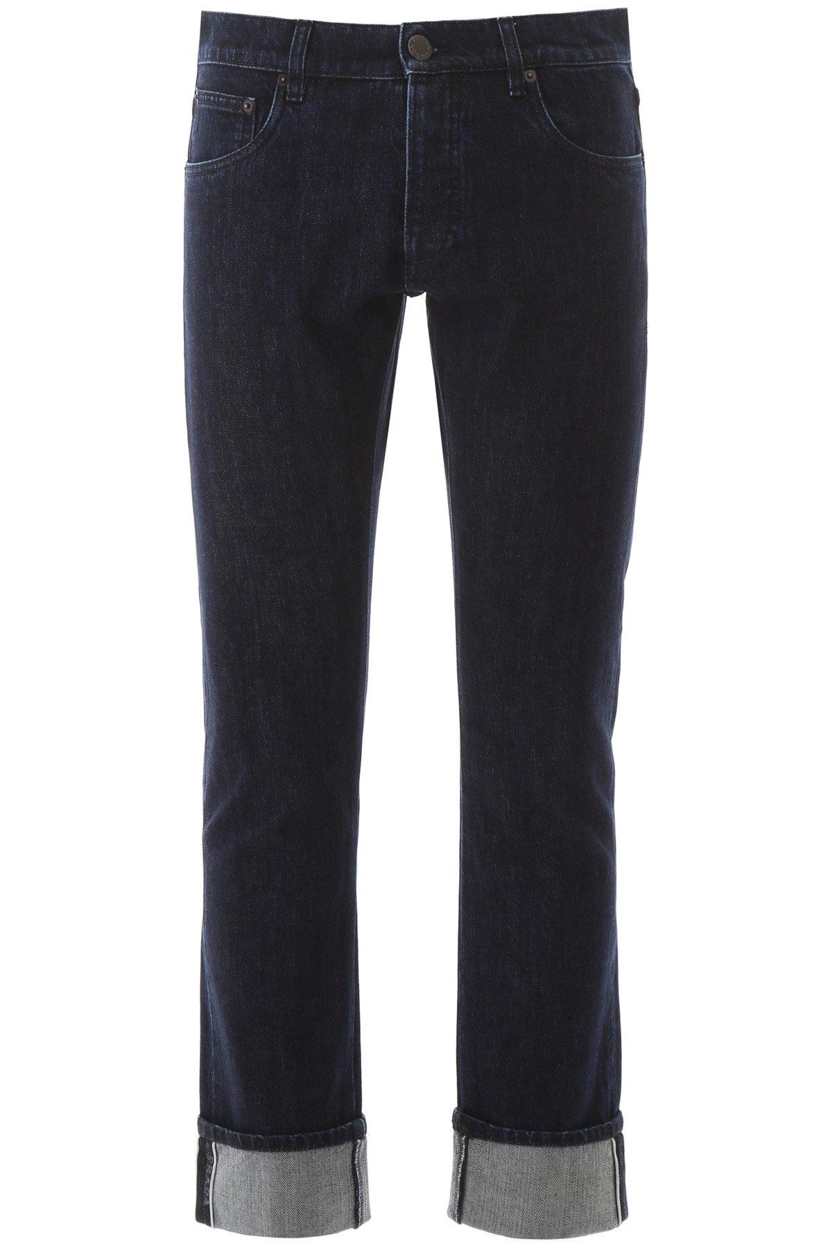 Prada Denim Selvedge Jeans in Blue for Men - Lyst