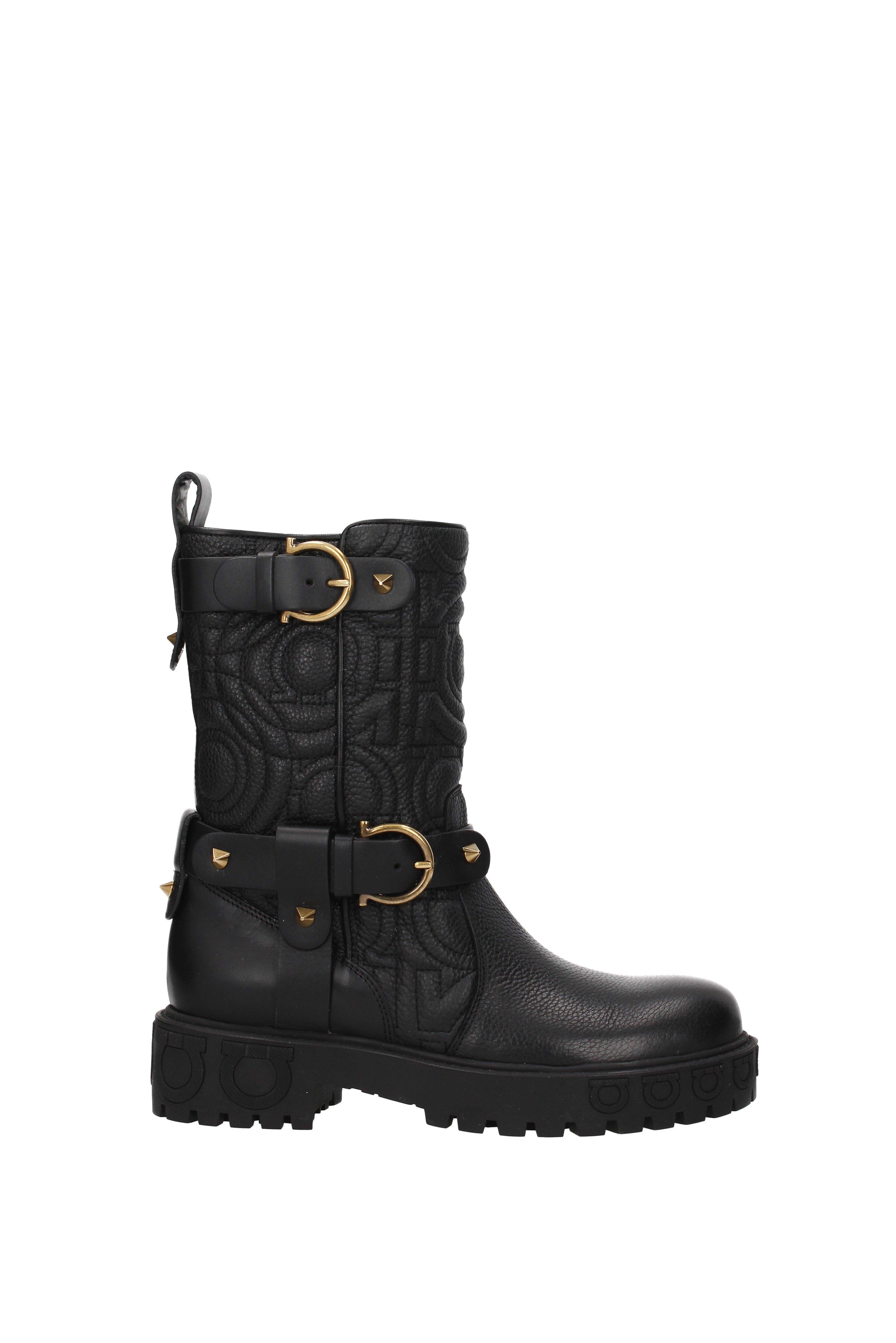 ferragamo white boots