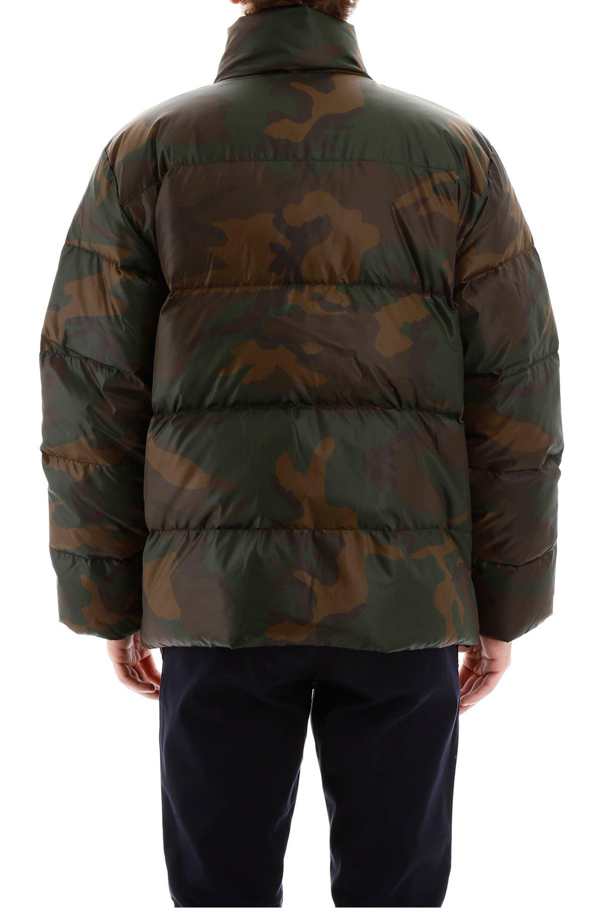 Carhartt Synthetic Camouflage Puffer Jacket for Men - Lyst