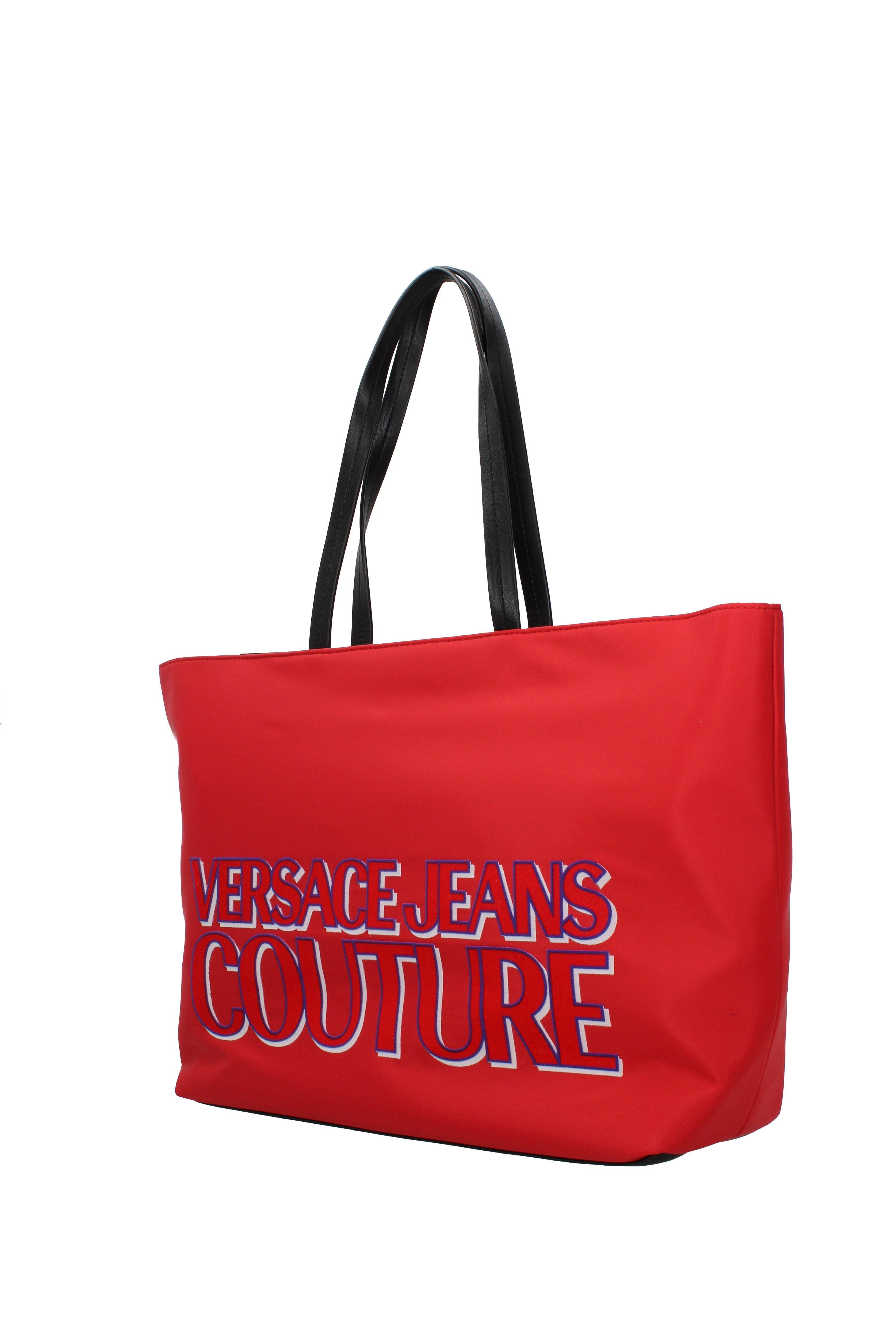 Versace Jeans Red Shoulder Bags Couture - Lyst