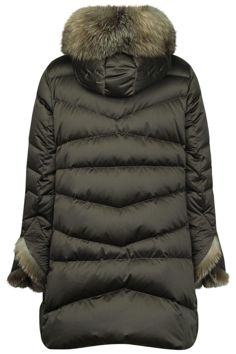 Moncler Cantins Down Jacket in Green - Lyst