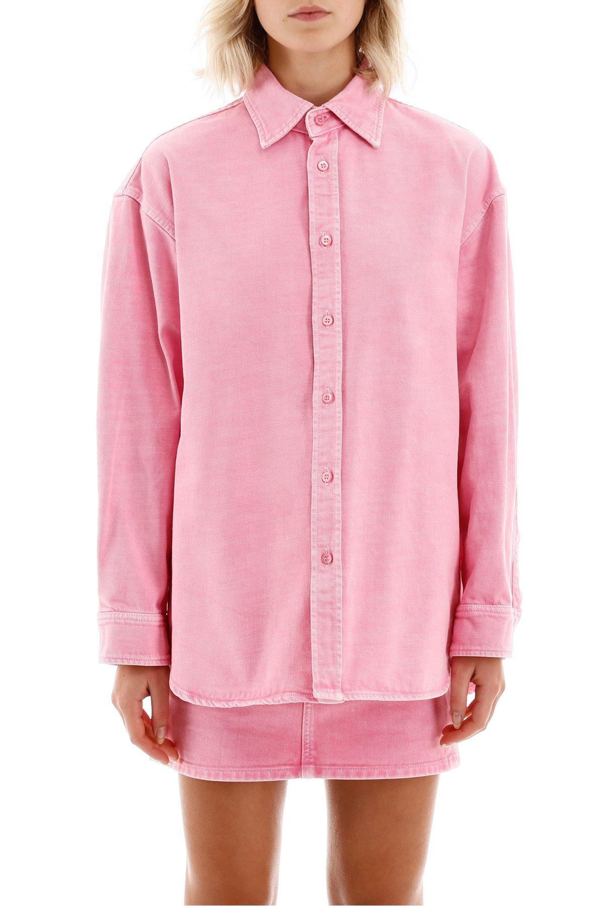 balenciaga pink denim shirt|OFF 78 