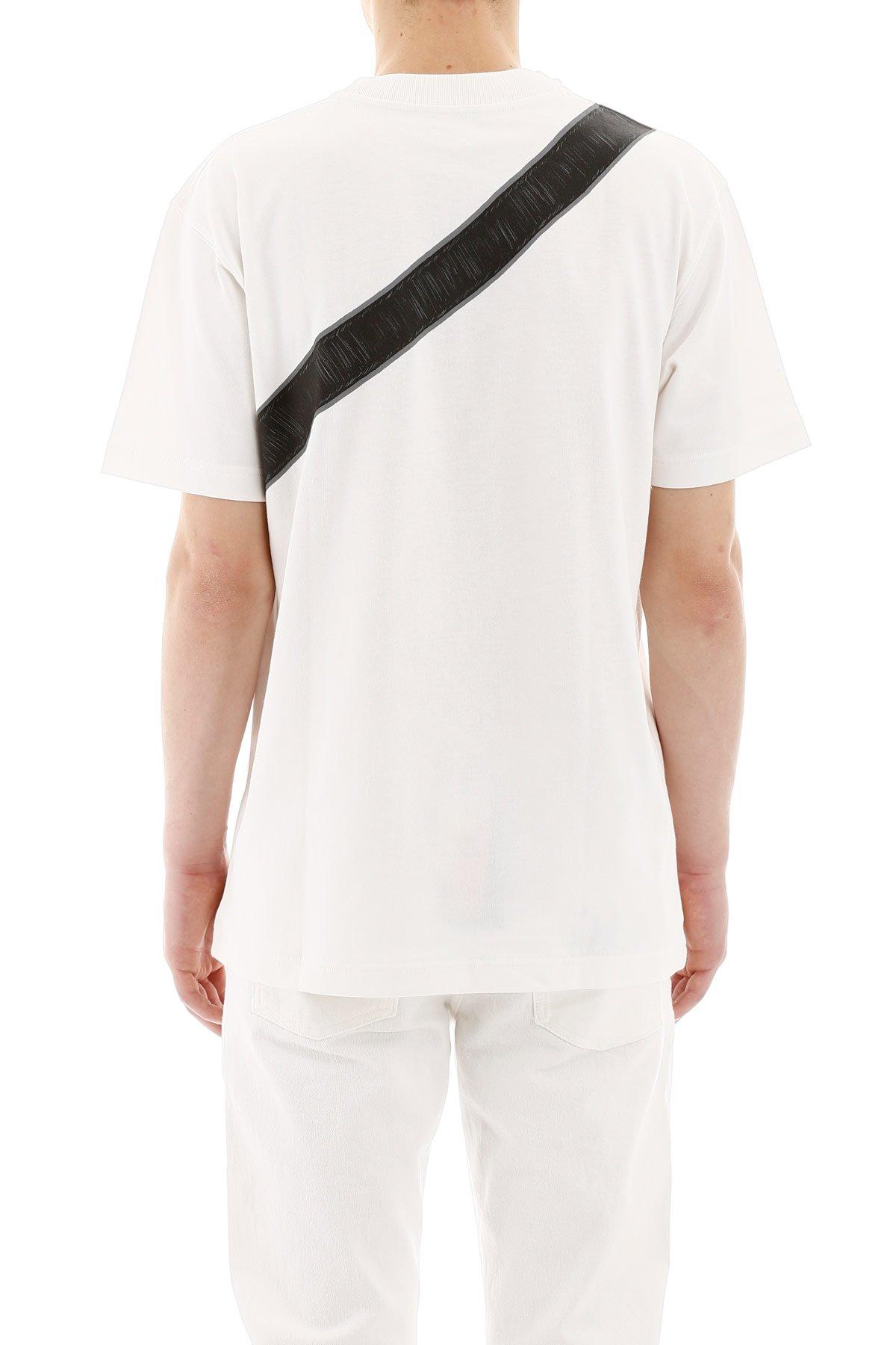 Dior Cotton Saddle Bag Print T-shirt in White for Men - Lyst