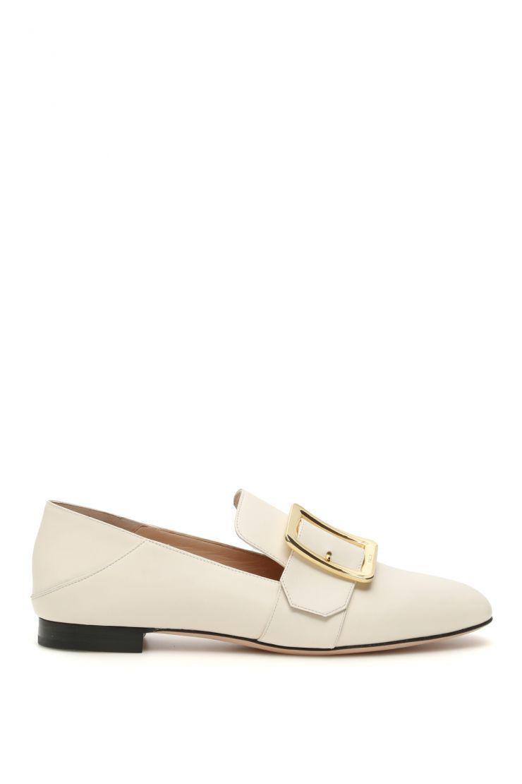 Bally Leather Janelle Loafers | Lyst