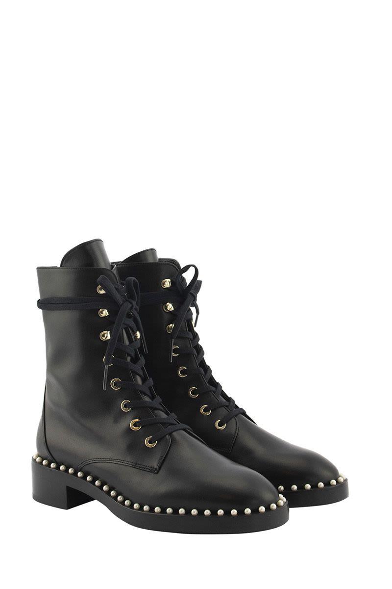 stuart weitzman allie combat boots