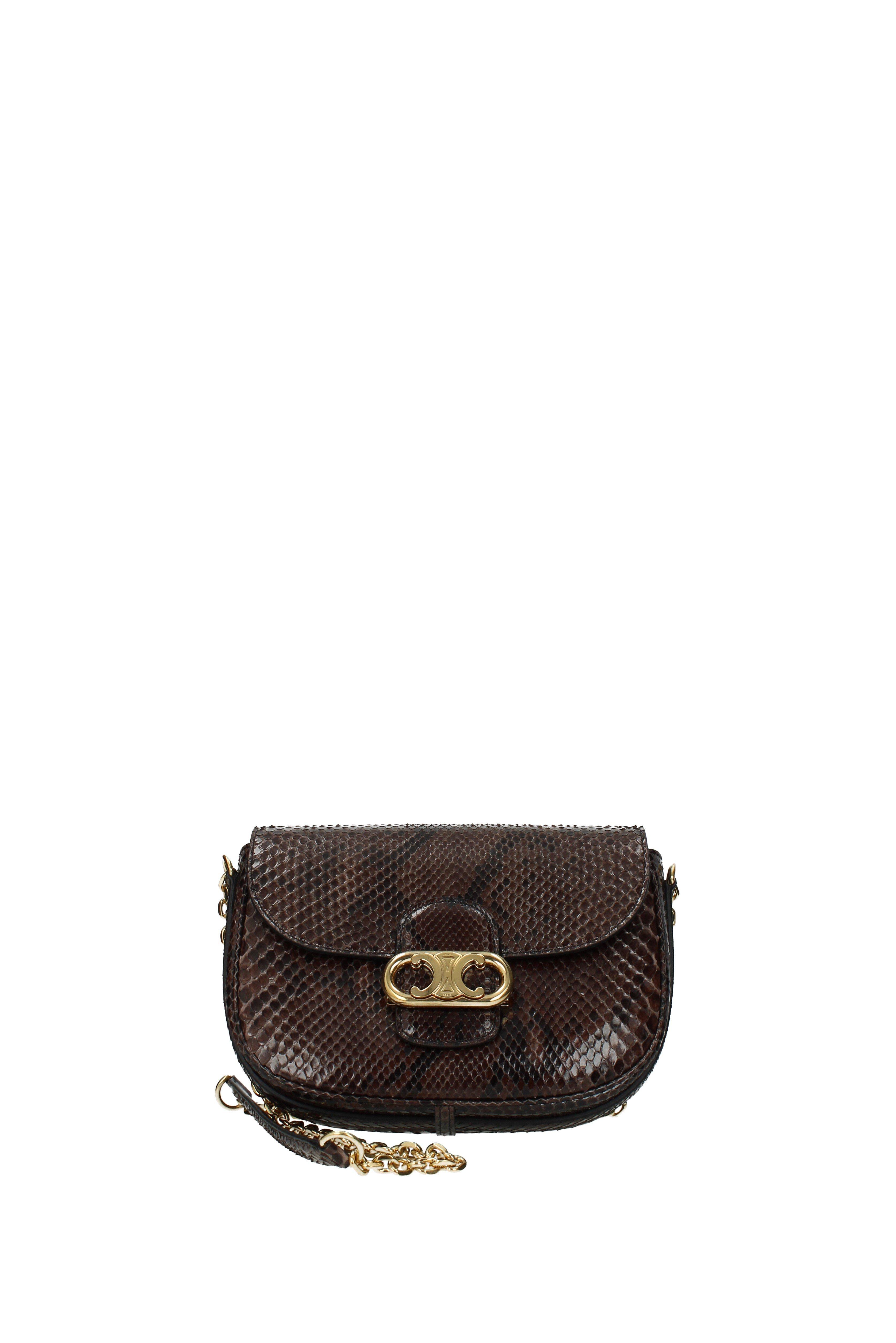 Celine Crossbody Bag Women Brown Save 4 Lyst