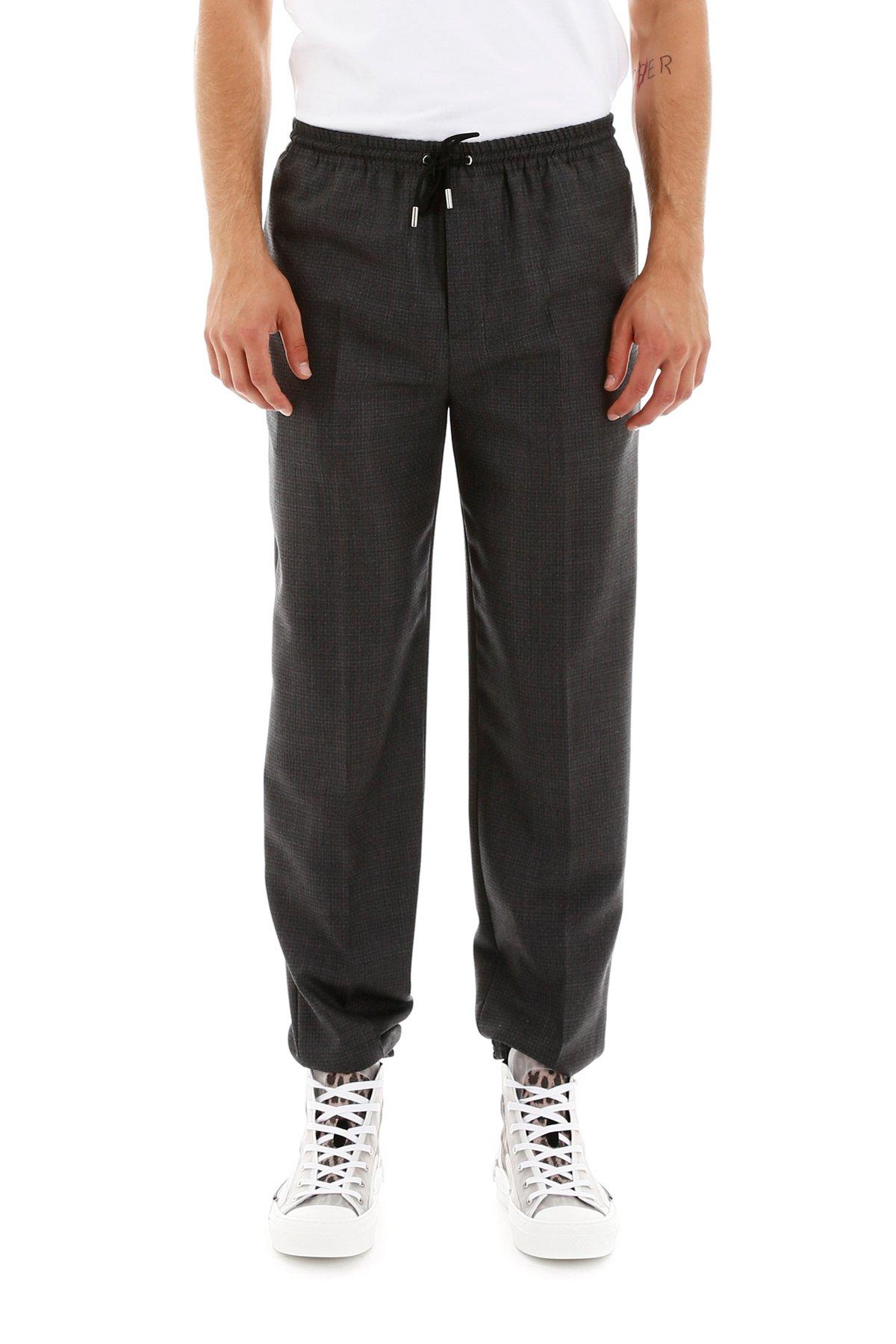 Dior Wool joggers in Grey (Gray) for Men - Lyst