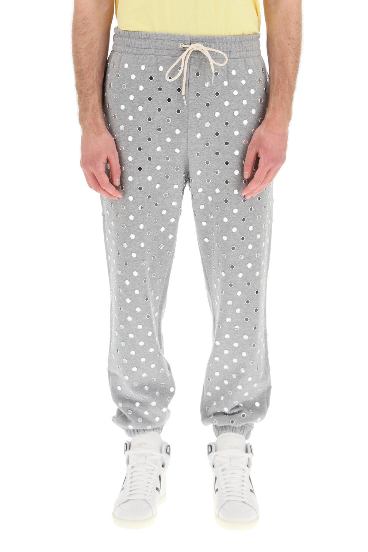 Celine Cotton Sweatpants With Mirror 