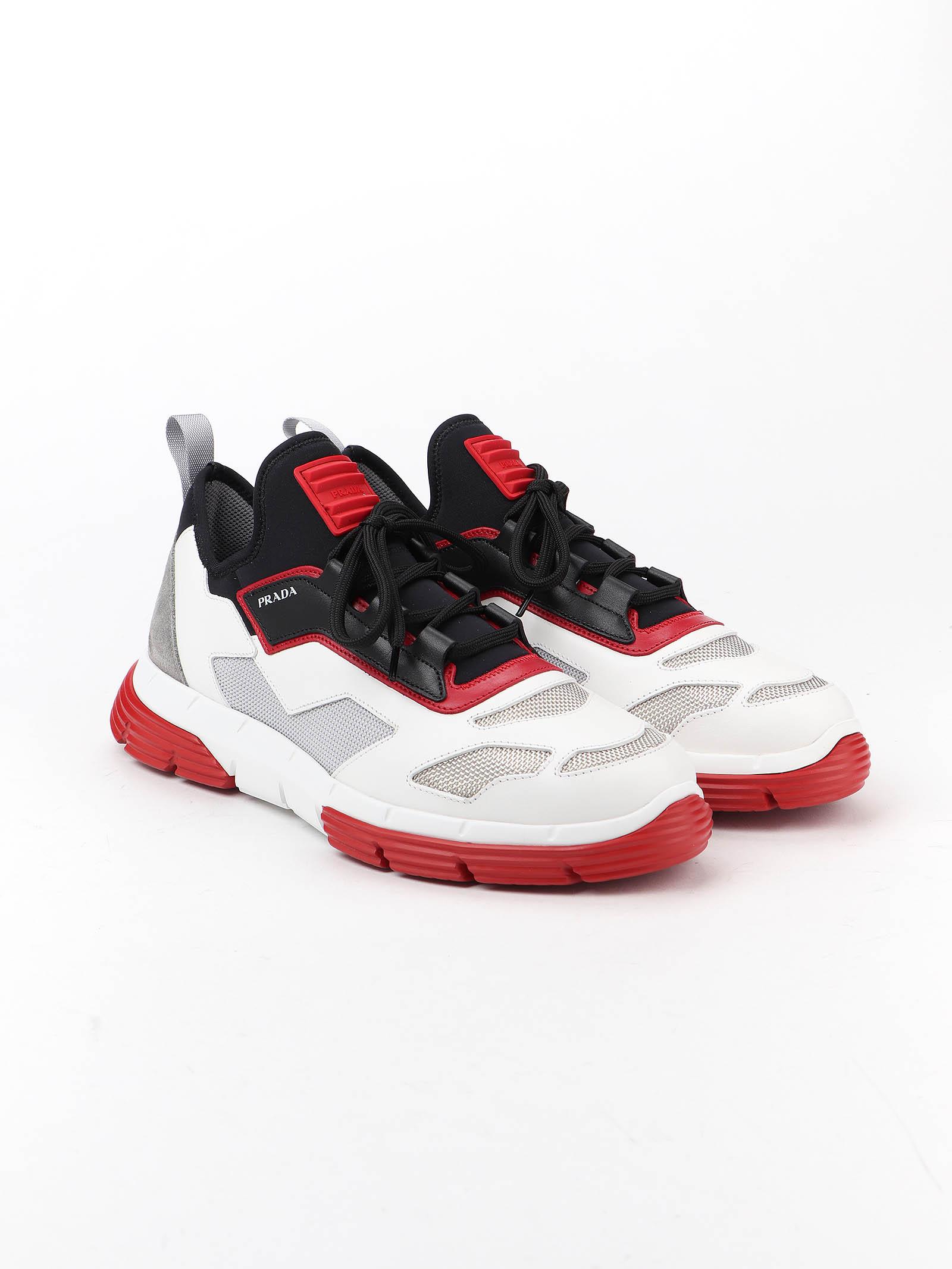 prada twist technical trainers