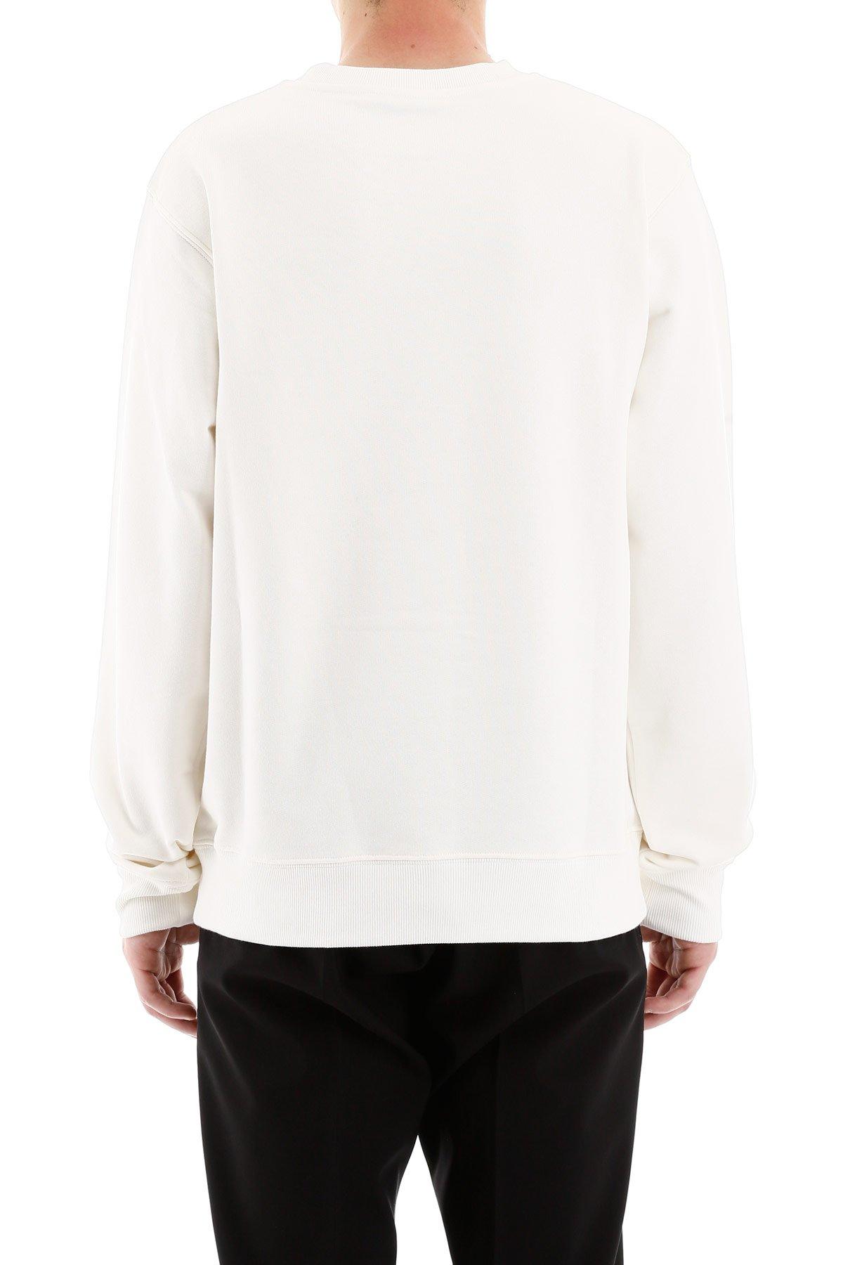 Dior Fleece And Daniel Arsham Sweatshirt in White for Men - Lyst