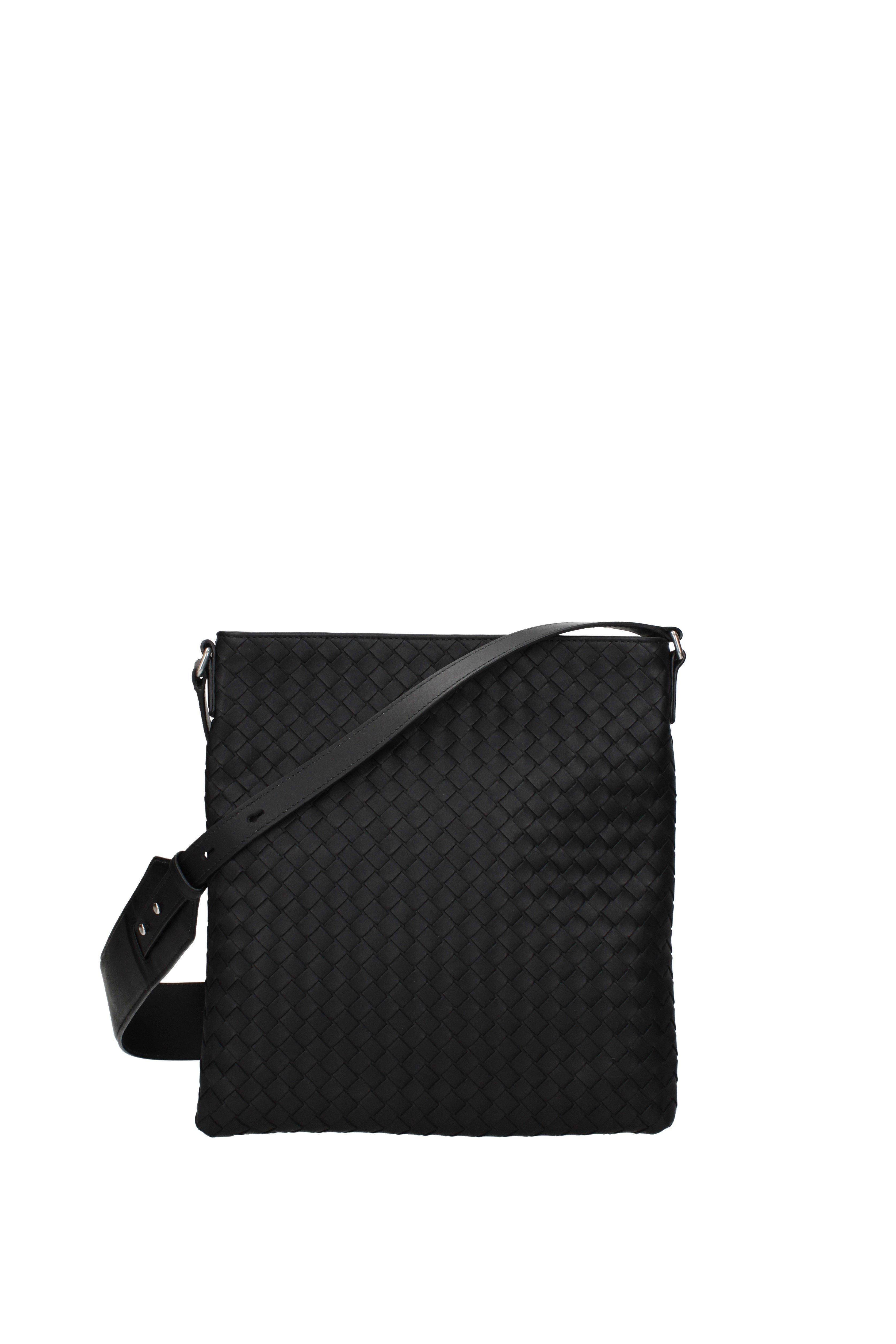 Bottega Veneta Black Crossbody Bag for Men - Lyst