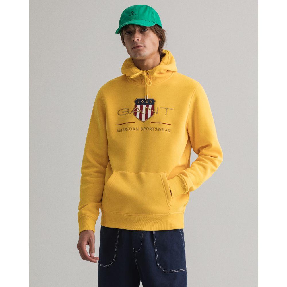 gant hoodie orange