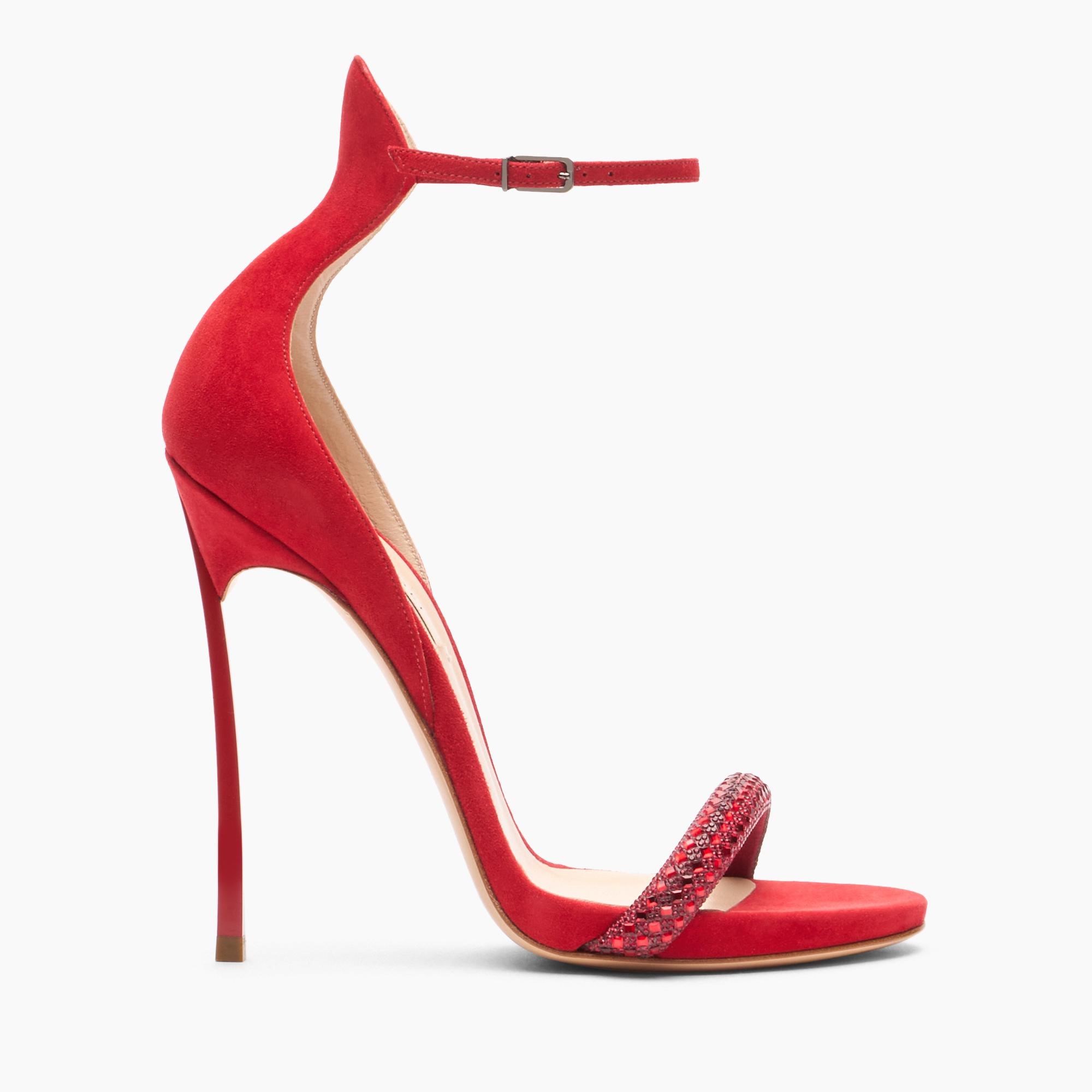 Casadei Cappa Blade Stratosphere Sandals in Red | Lyst